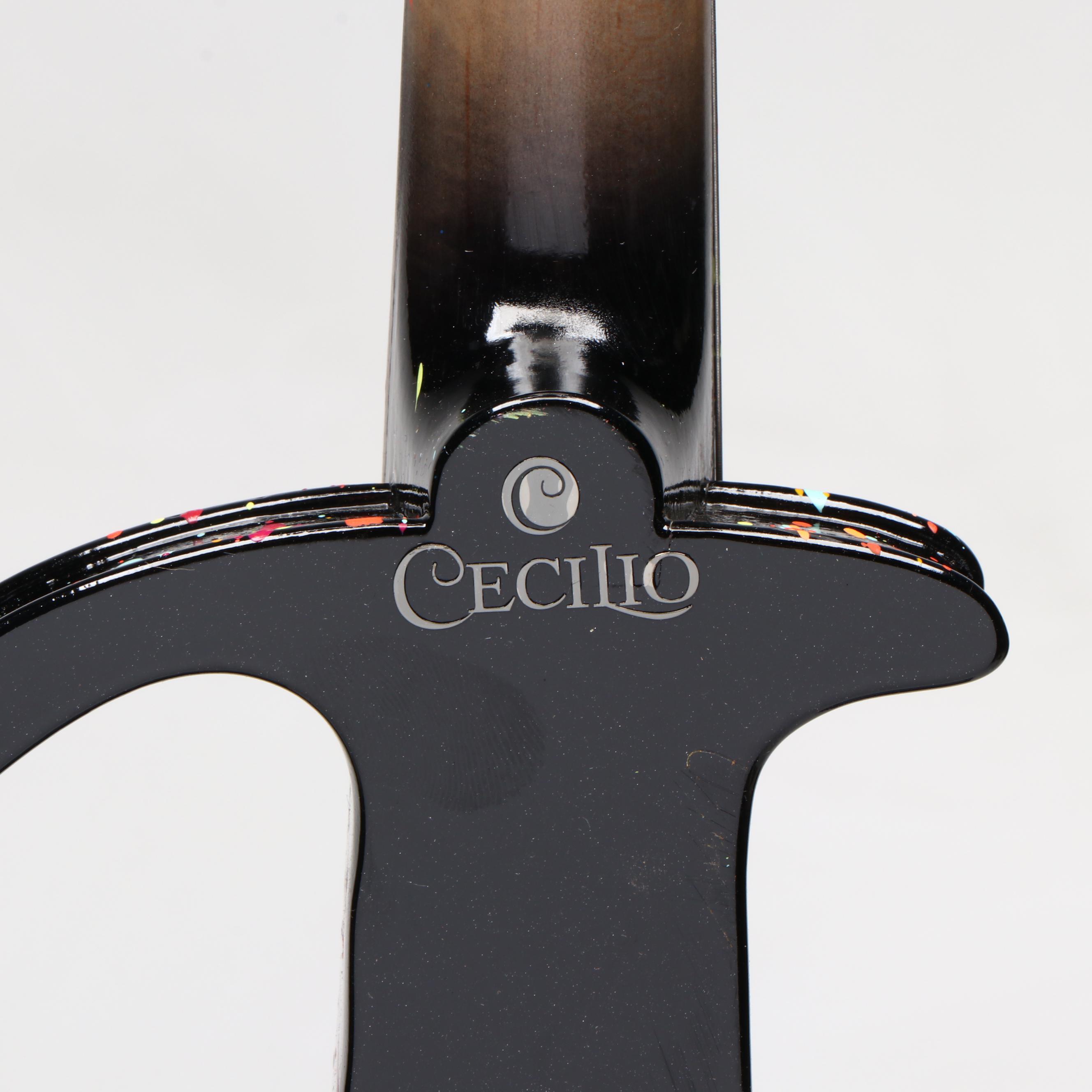 E. M. Zax Drip-Painted Violin, 2024