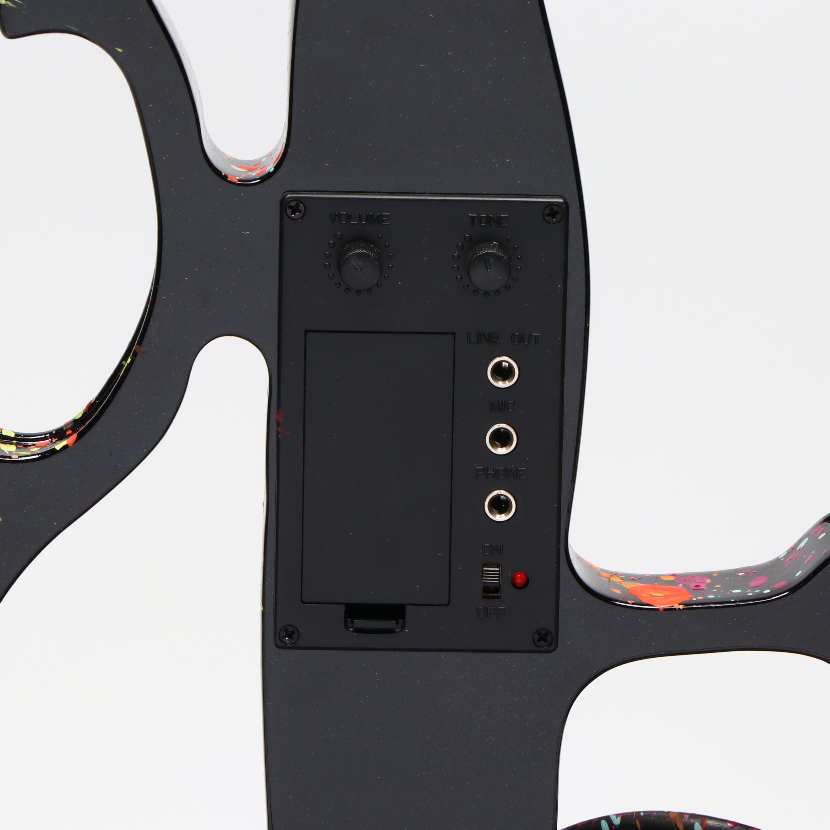 E. M. Zax Drip-Painted Violin, 2024