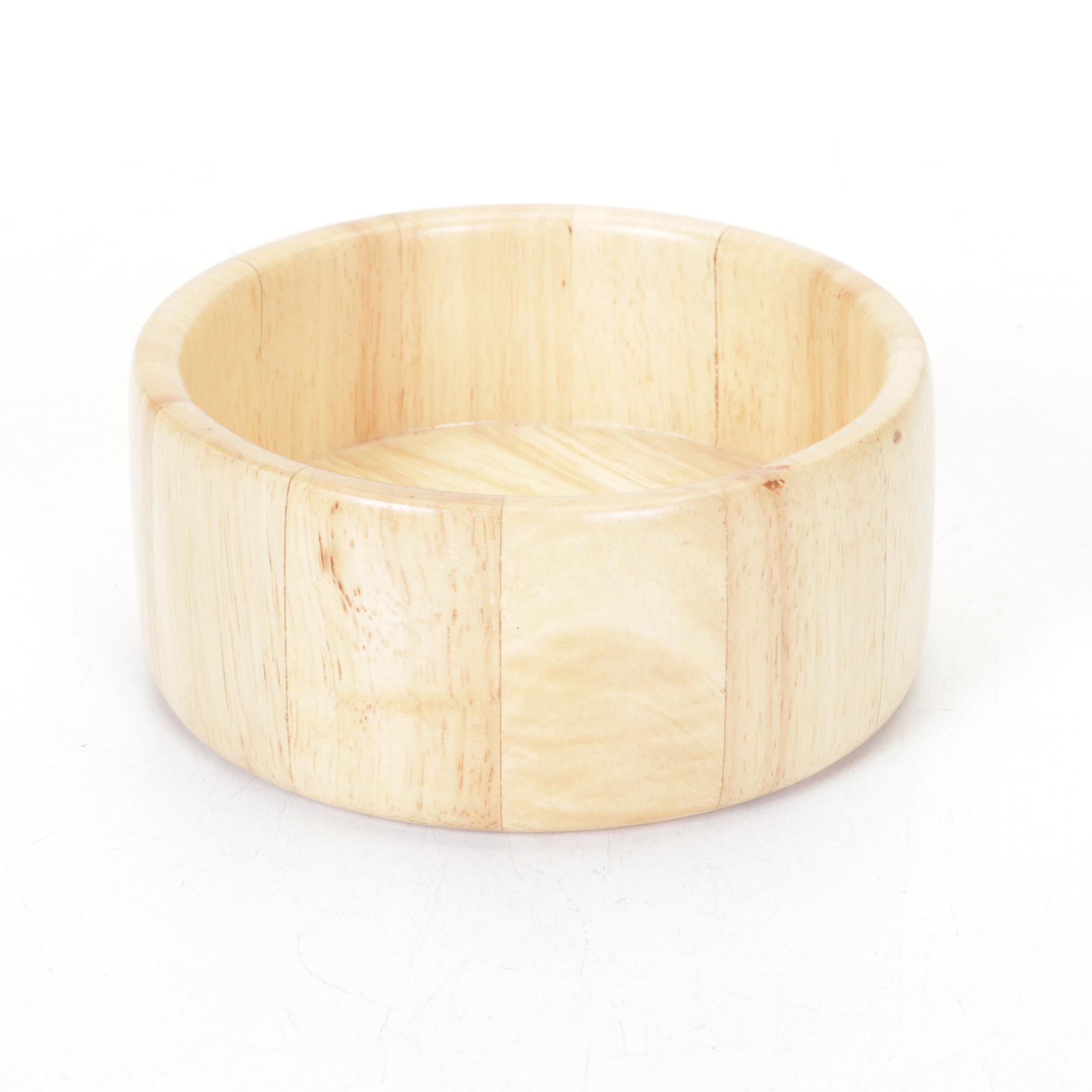 Hand Crafted Wooden Box, Snack Plate, and Napkin Holder