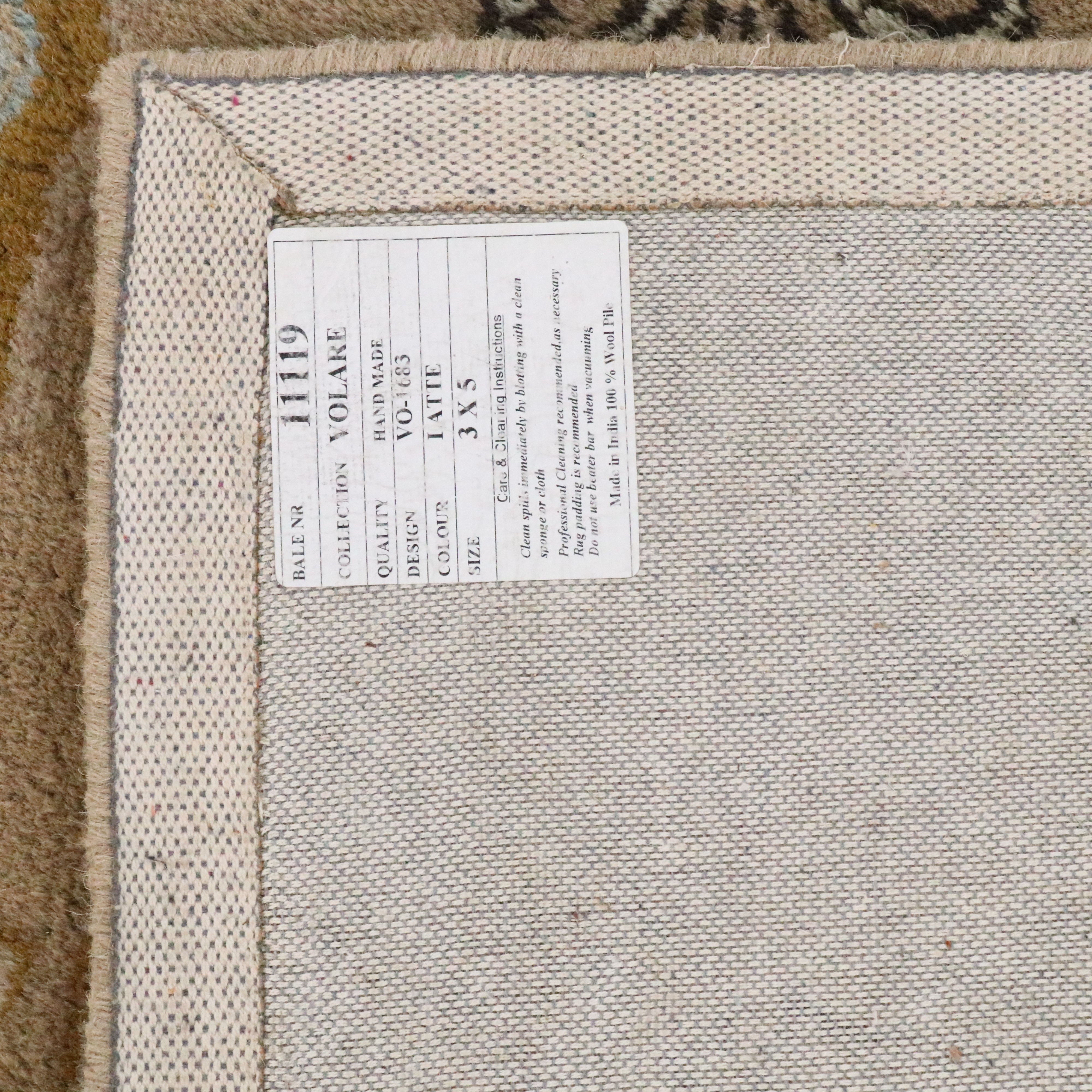 3' x 5'11 Hand-Tufted Indian Volare Collection Accent Rug