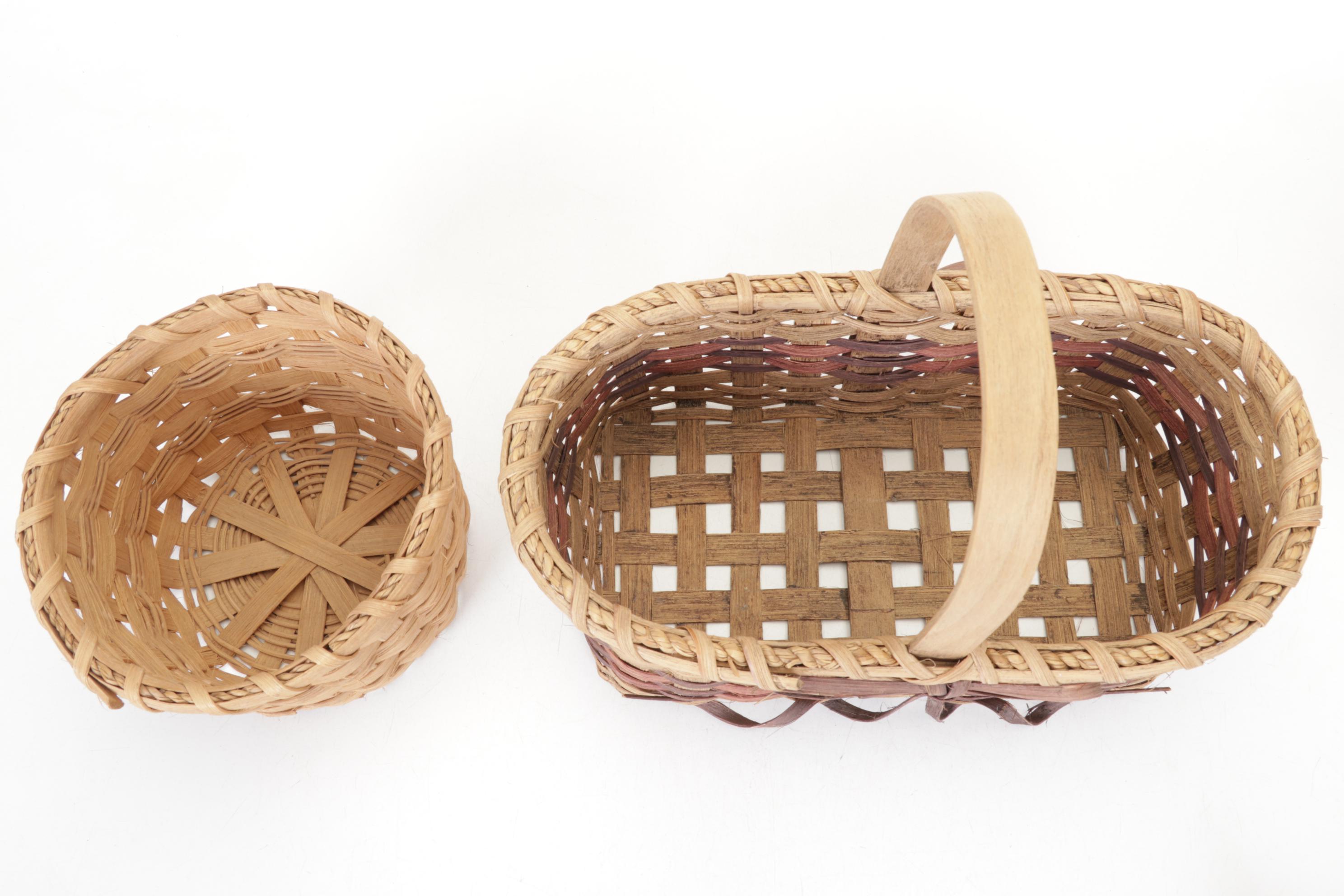 The Blackberry Lane Collection in Set of "Apple" Baskets, Candleholders and More