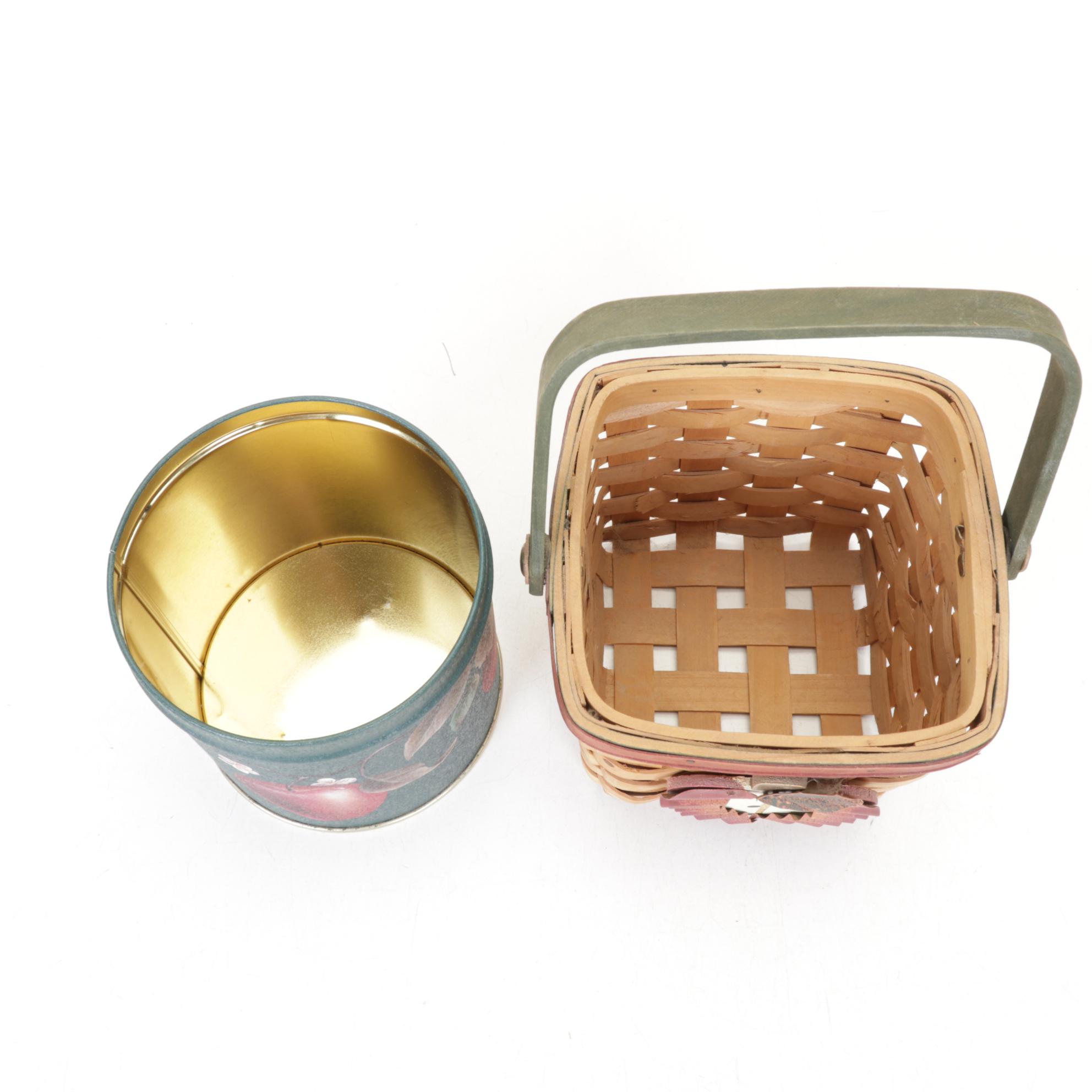 The Blackberry Lane Collection in Set of "Apple" Baskets, Candleholders and More