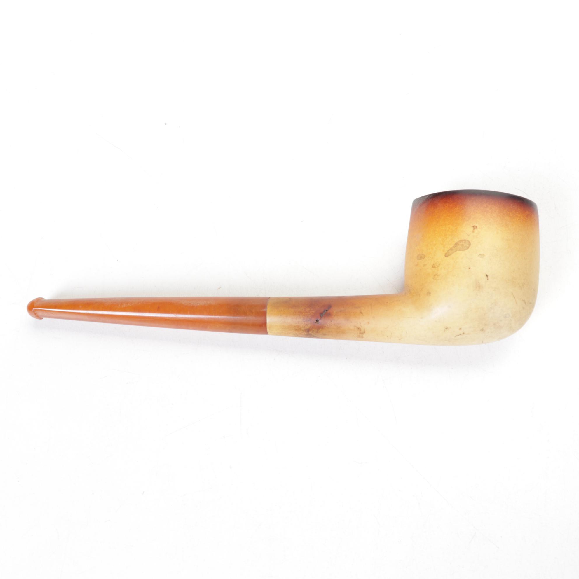 Cigar Holder, Meerschaum, Stone, and Wood Pipes
