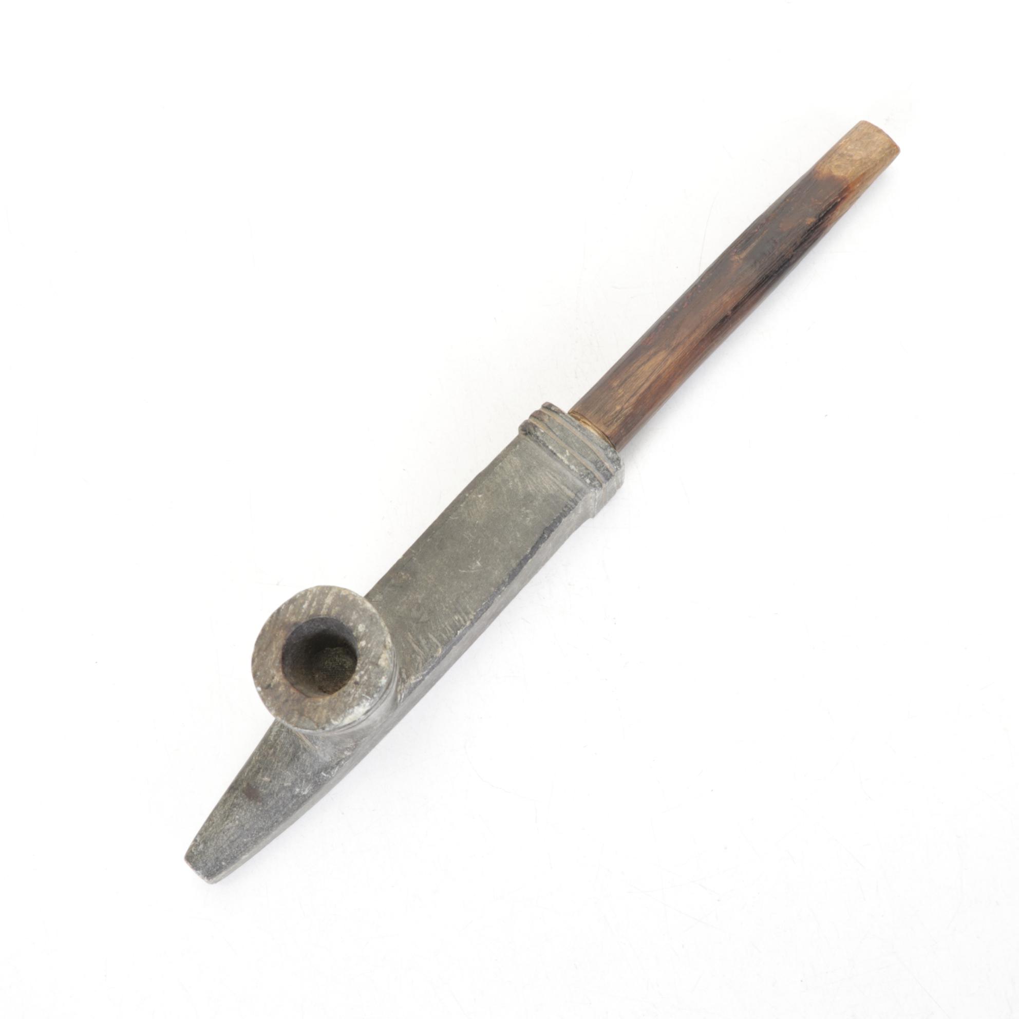 Cigar Holder, Meerschaum, Stone, and Wood Pipes