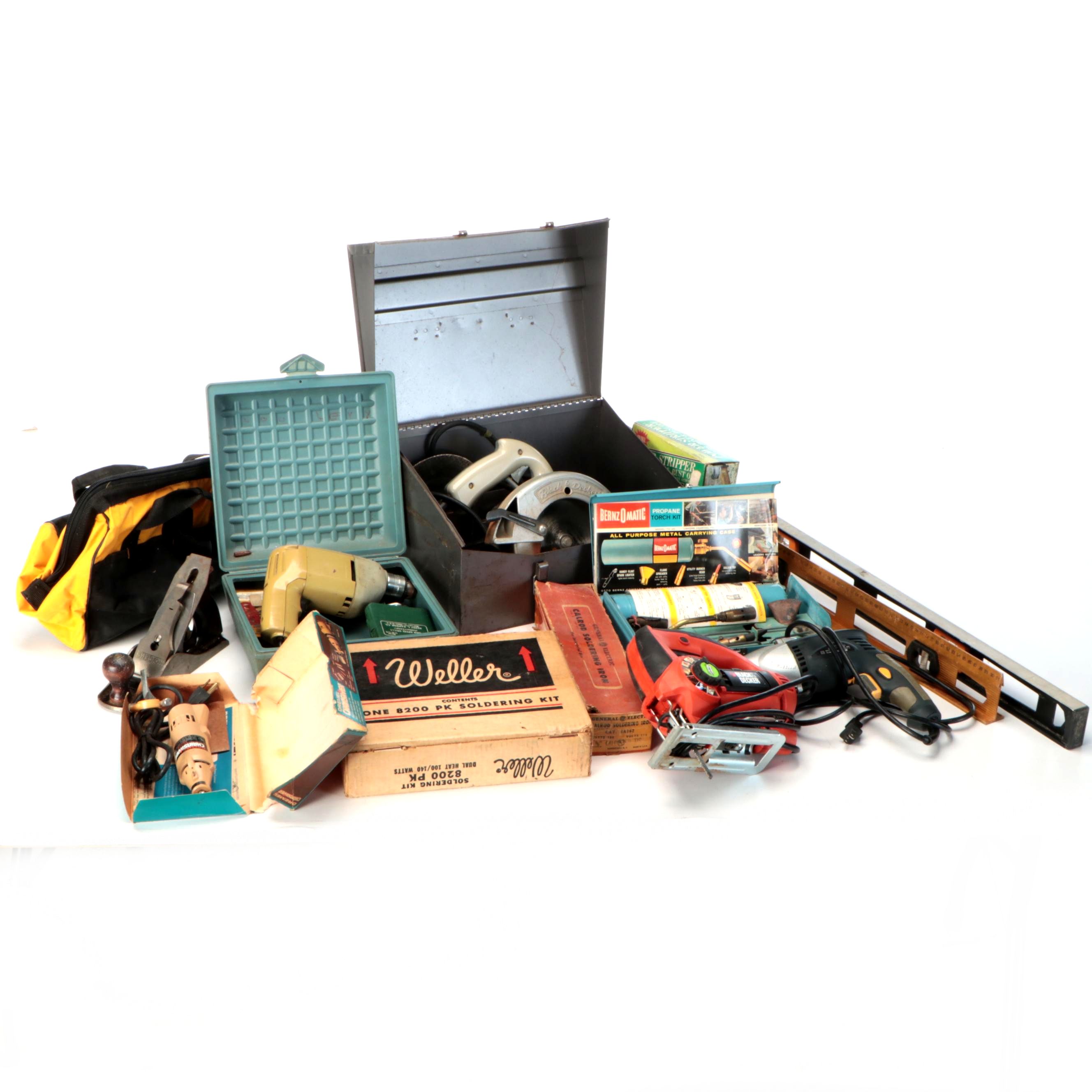 Weller Soldering Kit, Black 7 Decker Jig Saw with Dremel and More Tools