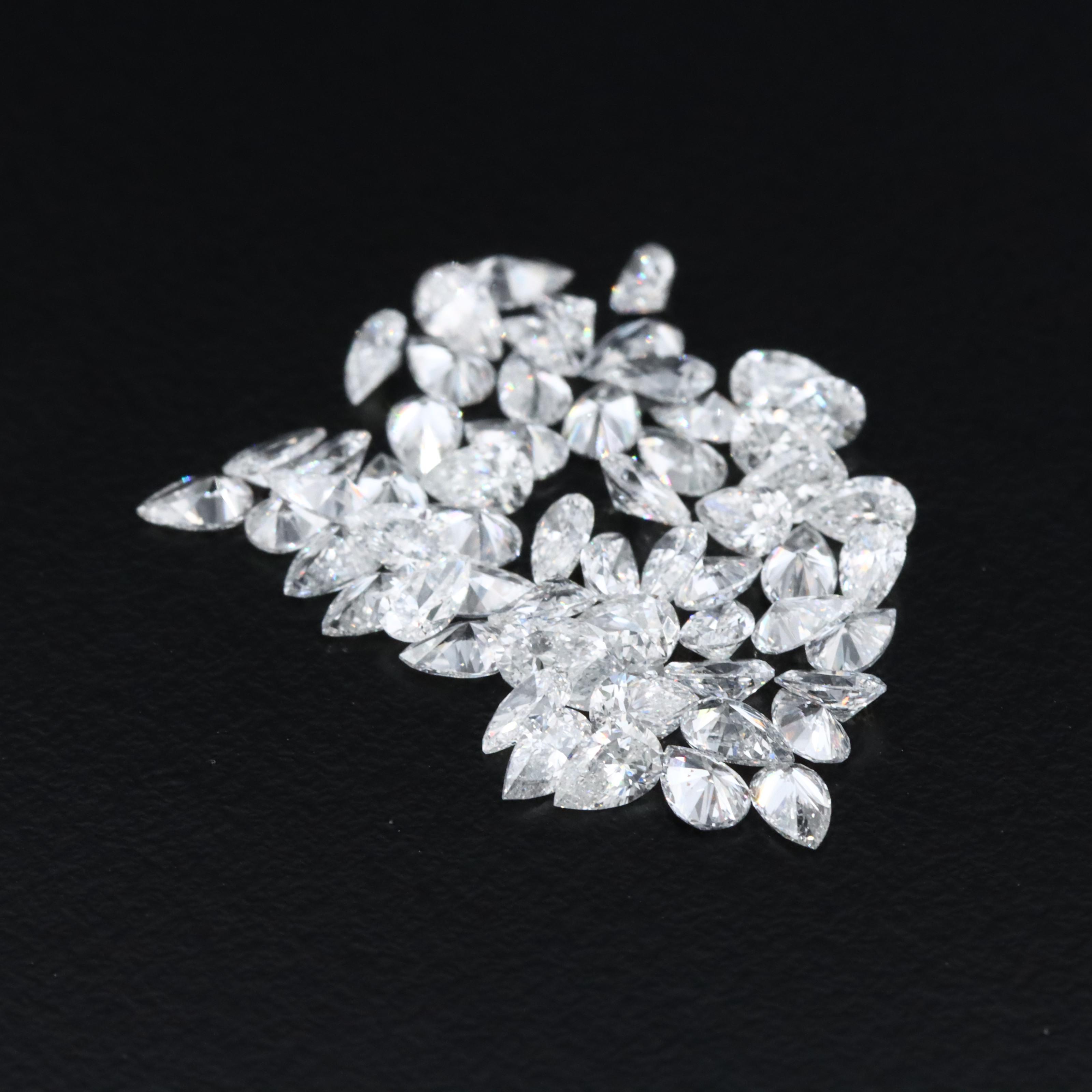 Loose 5.07 CWT Lab Grown Dimaonds