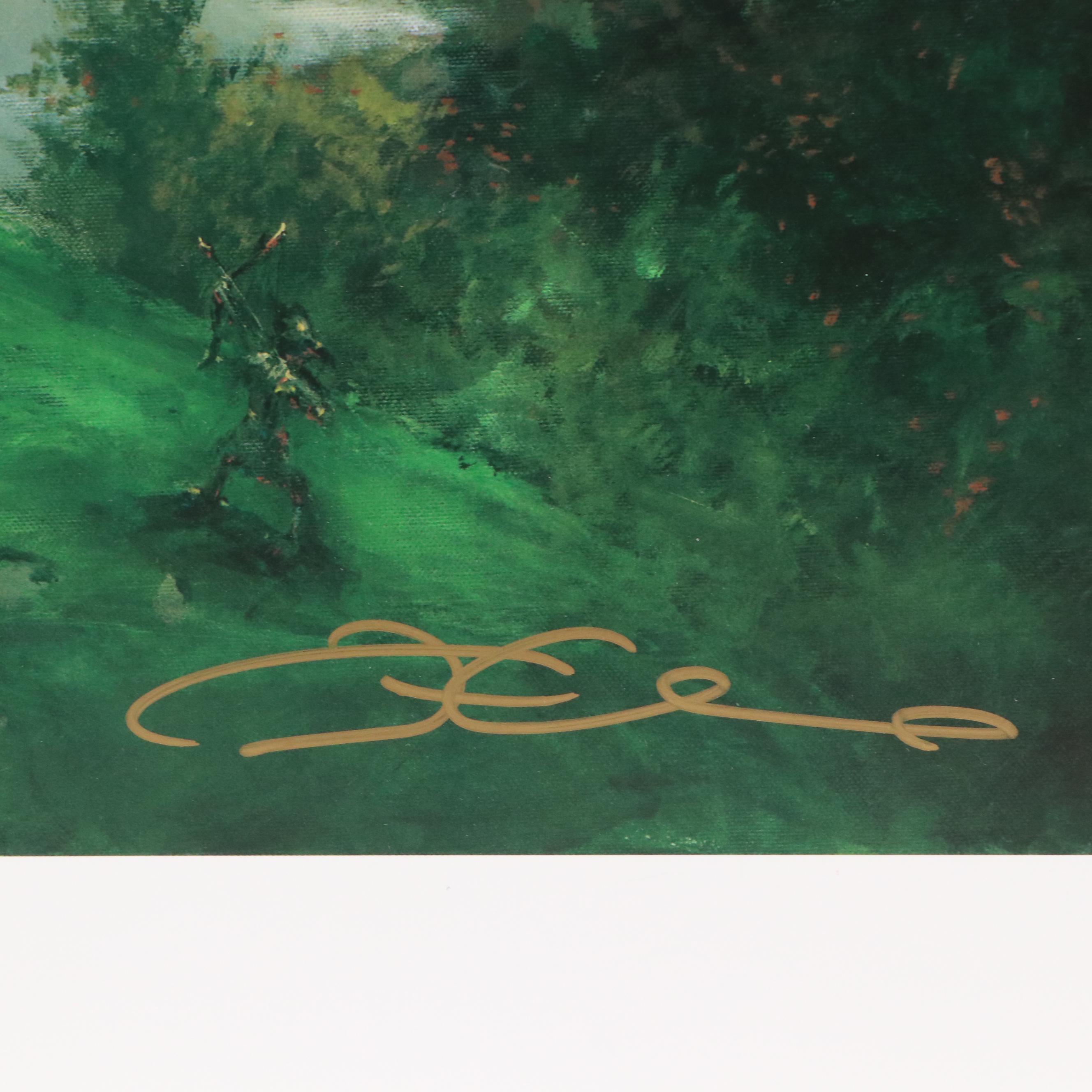 James Coleman Offset Lithograph "Dream Green Come True"