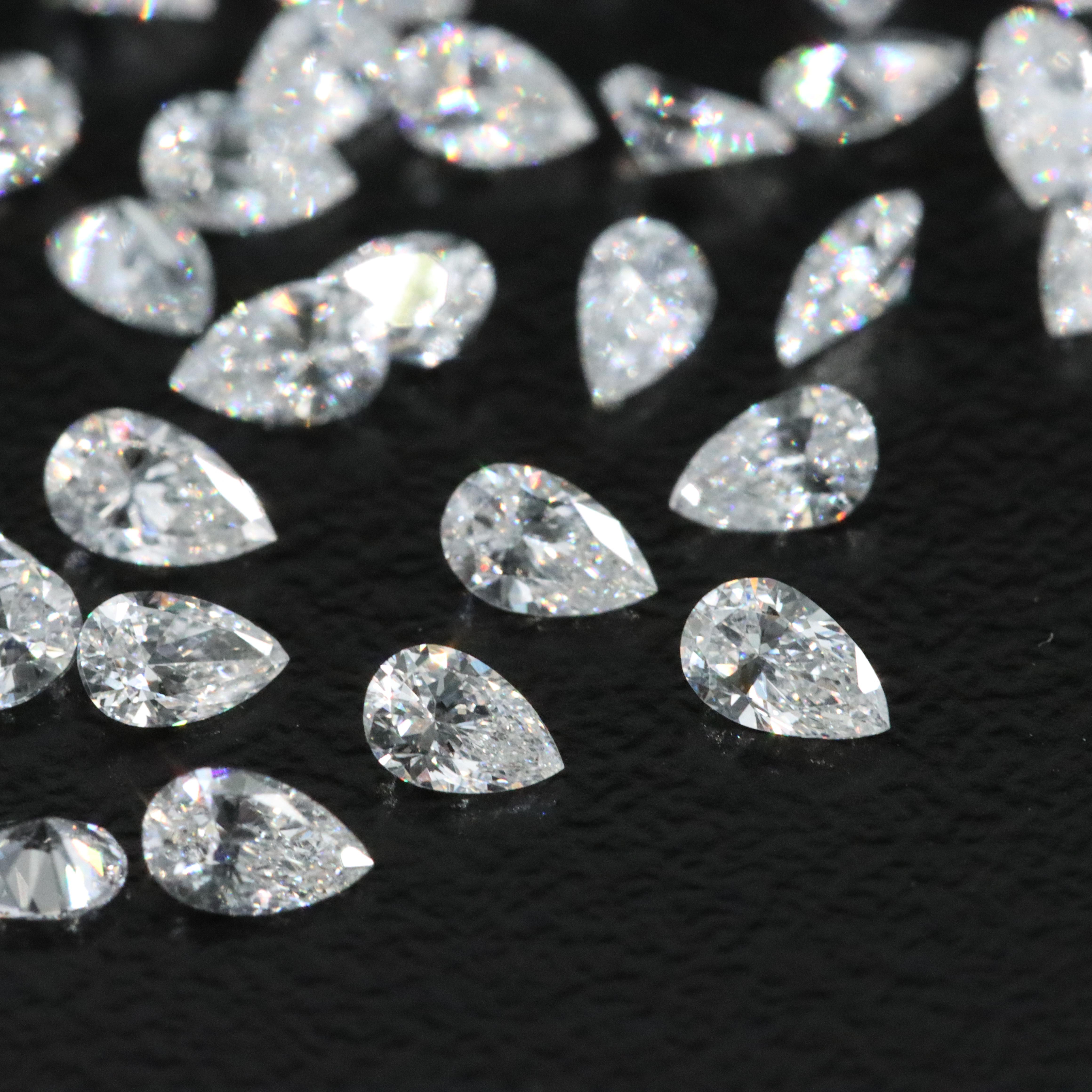 Loose 4.02 CTW Lab Grown Diamonds