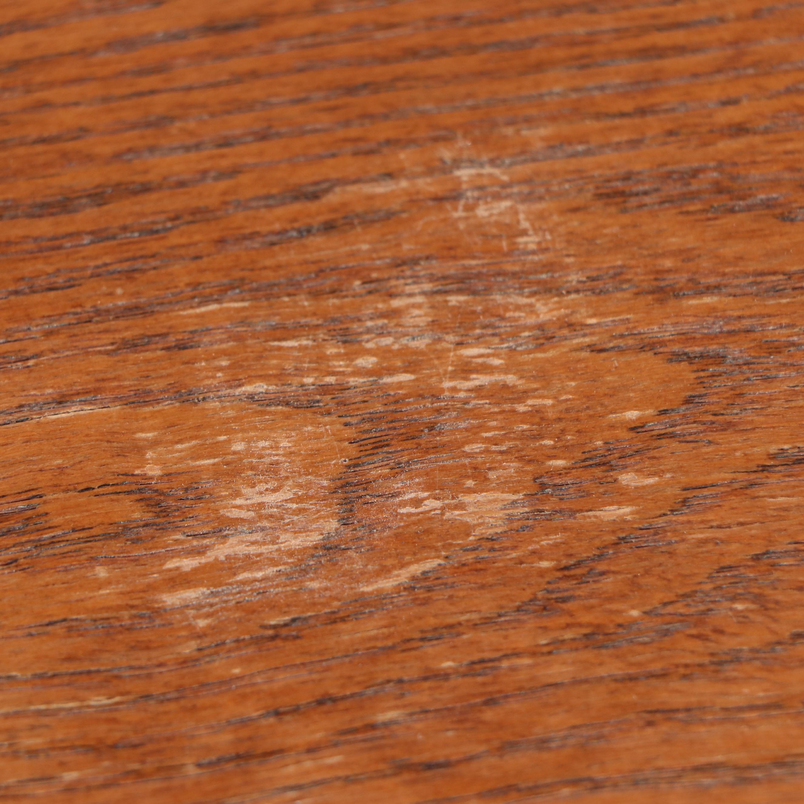 Oak Trestle Table, Late 20th Century