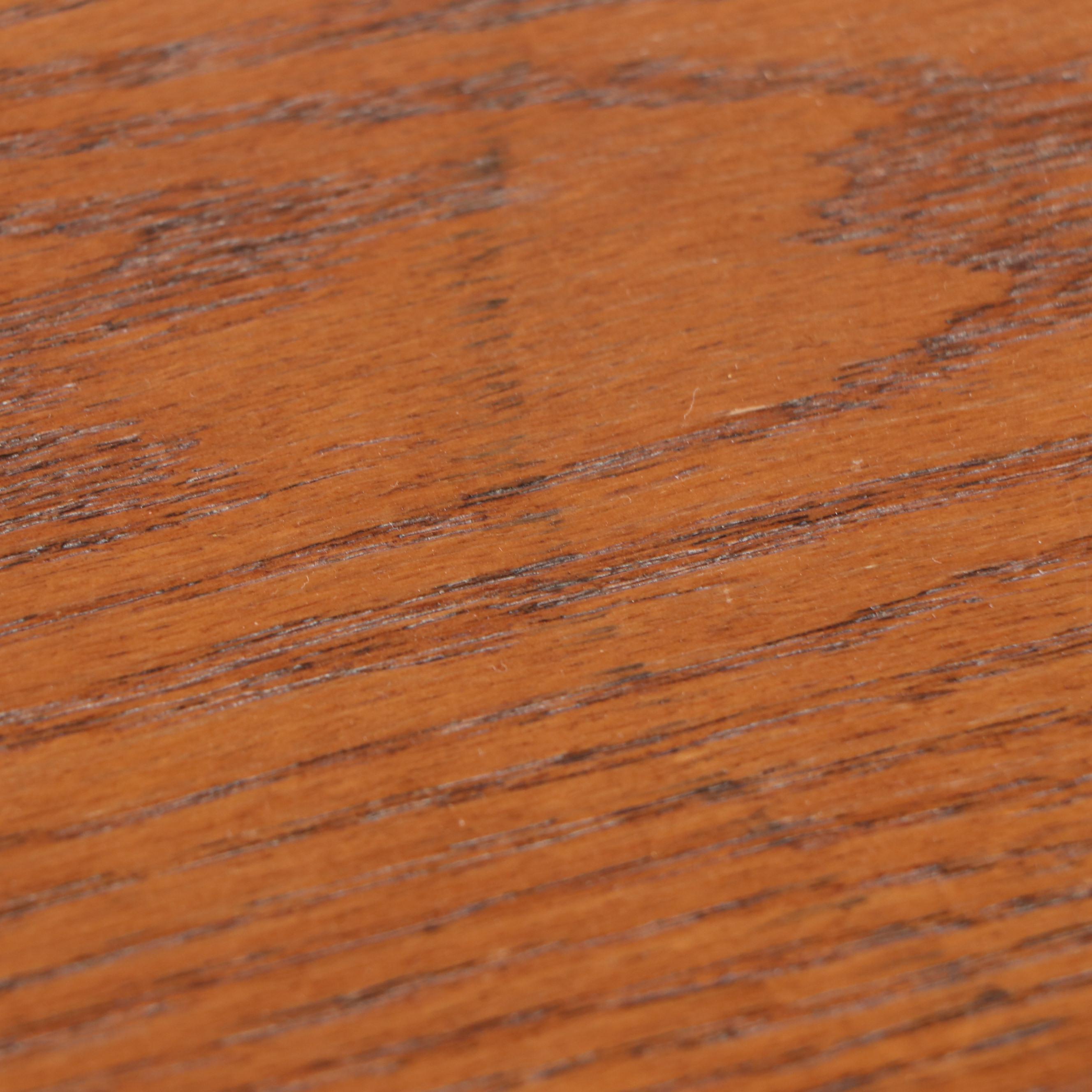 Oak Trestle Table, Late 20th Century