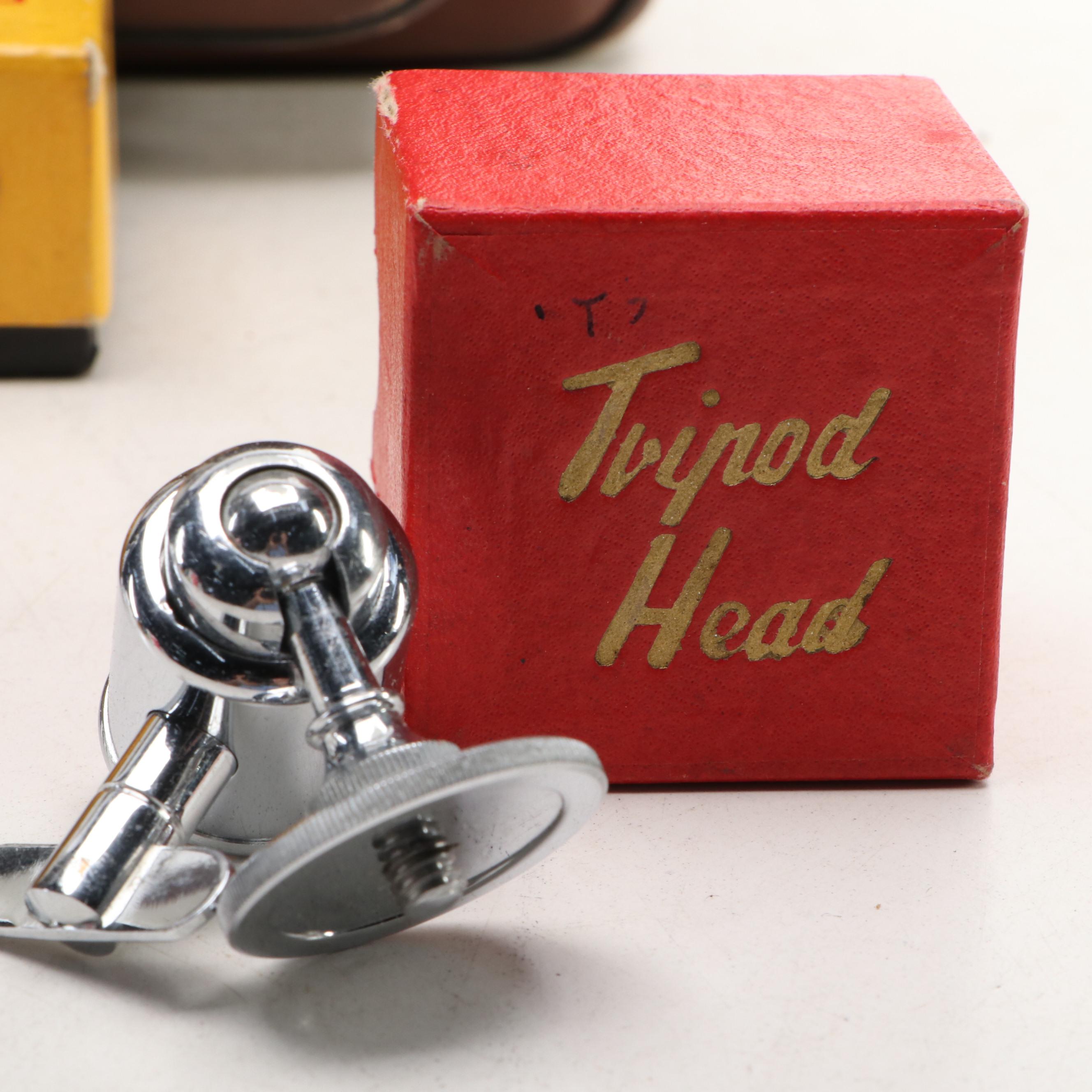 Kodak Retina 35-80 Optical Finder, Component Case with Tripod and More