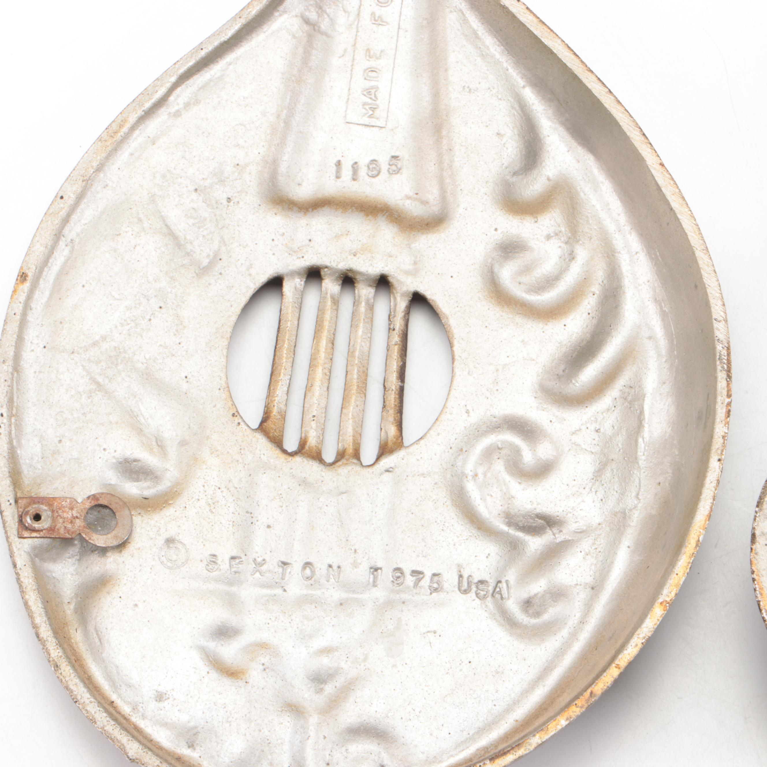 Sexton Metal Violin and Mandolin with Other Wall Hangings