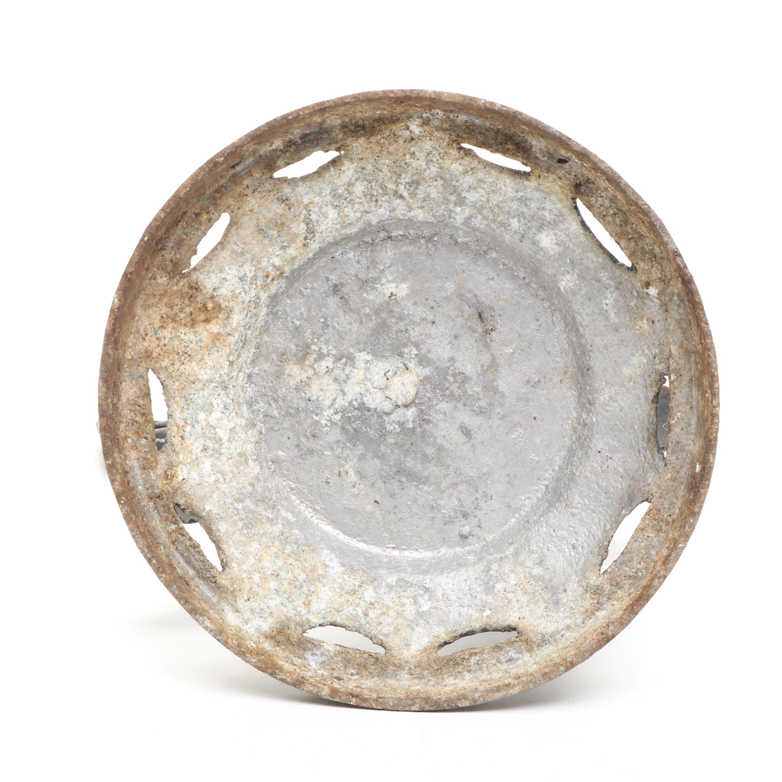 Cast Aluminum Statue of Rearing Stallion