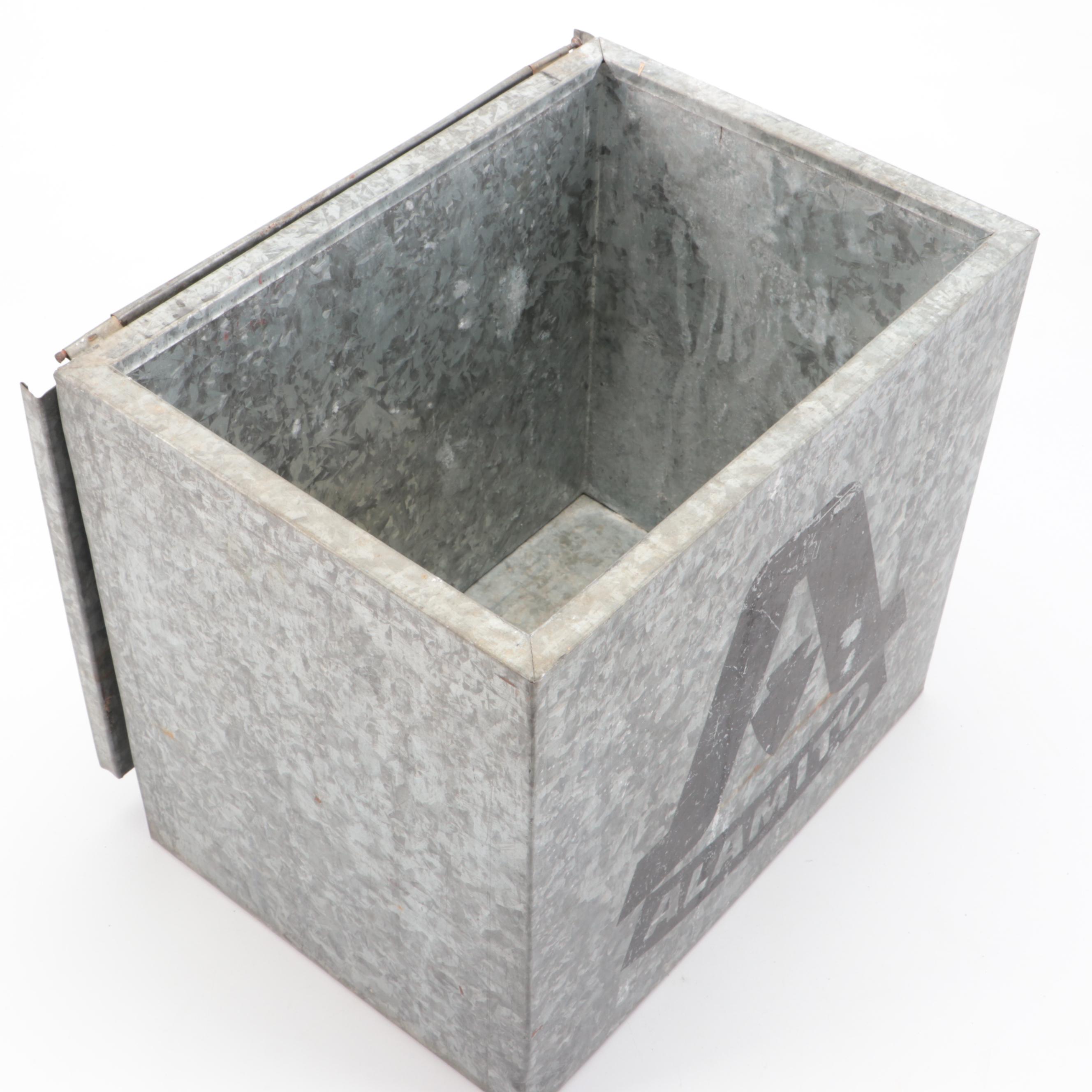 Embury, Dietz, and Other Oil Lanterns, Metal Stanley Mug, and Metal Alamito Box