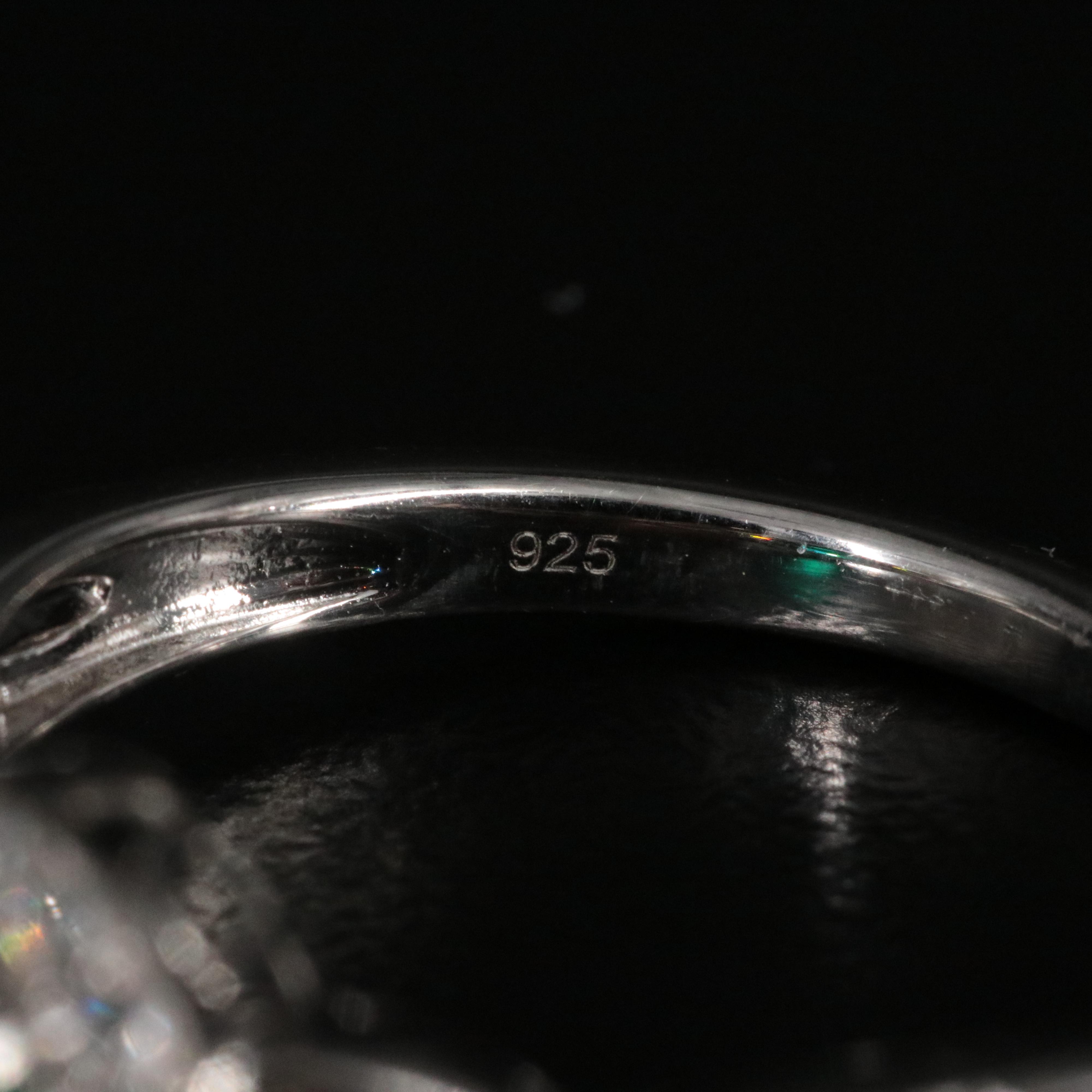 Sterling Emerald and Sapphire Jewelry Set