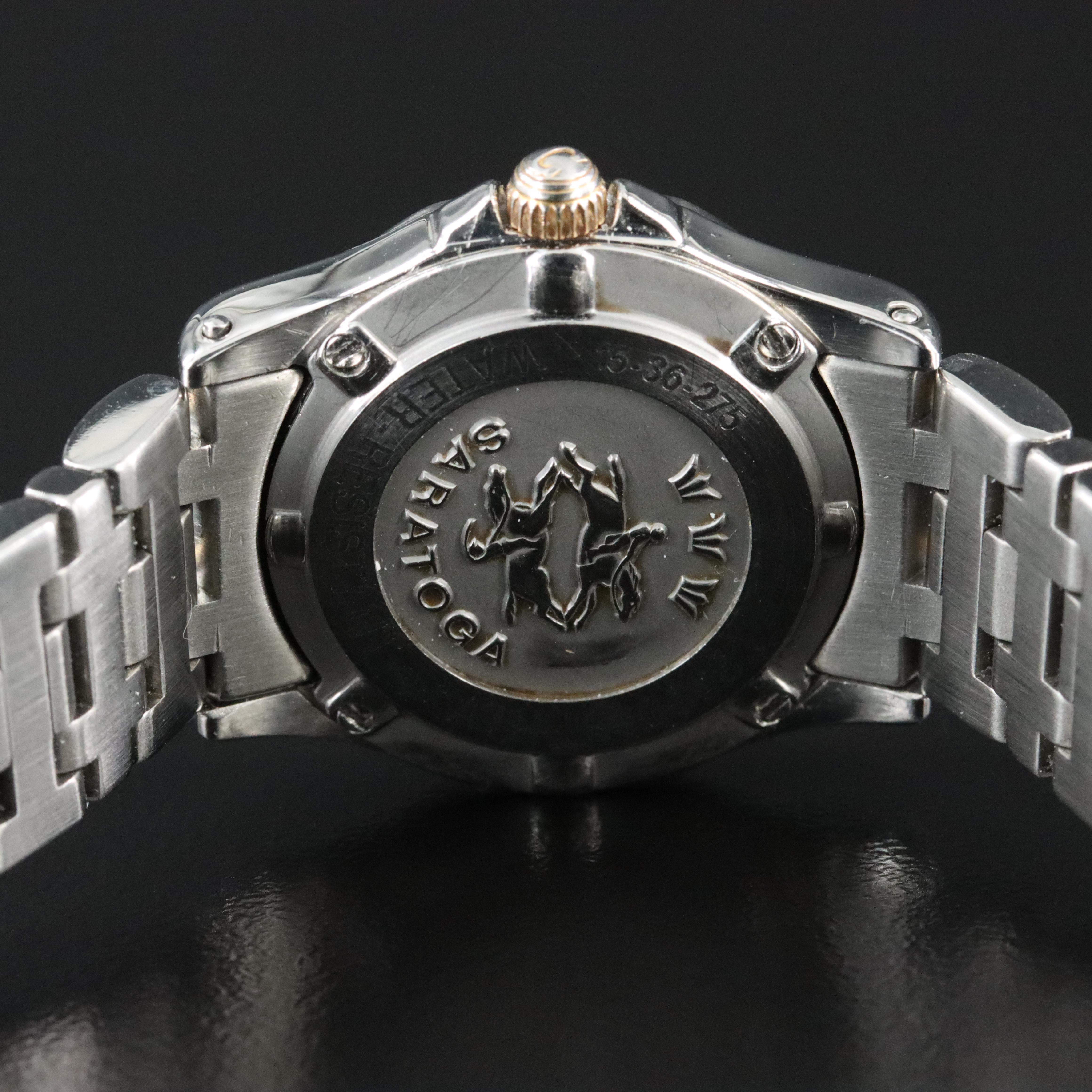 Concord Saratoga SL 18Kt & Stainless Steel Date Watch