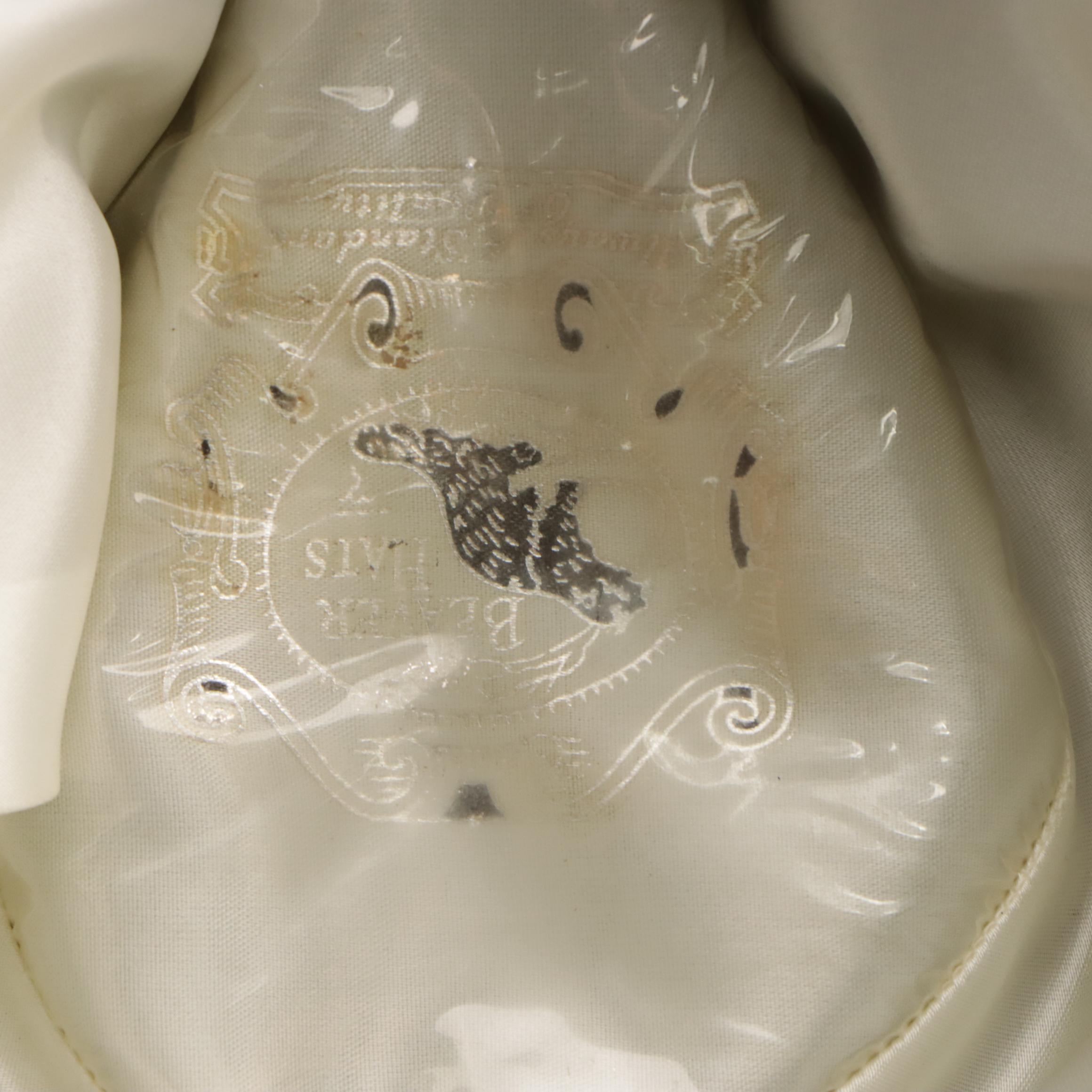 Stetson 4X and F.M. Light & Sons 10X Beaver Fur Felt Cowboy Hats