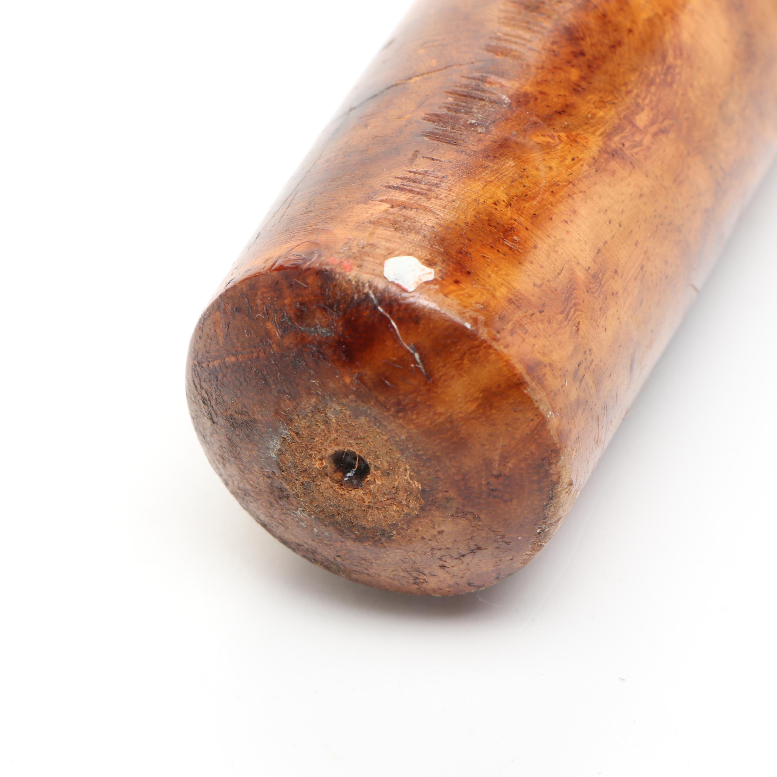 German Gothic Style Wooden and Metal Axe