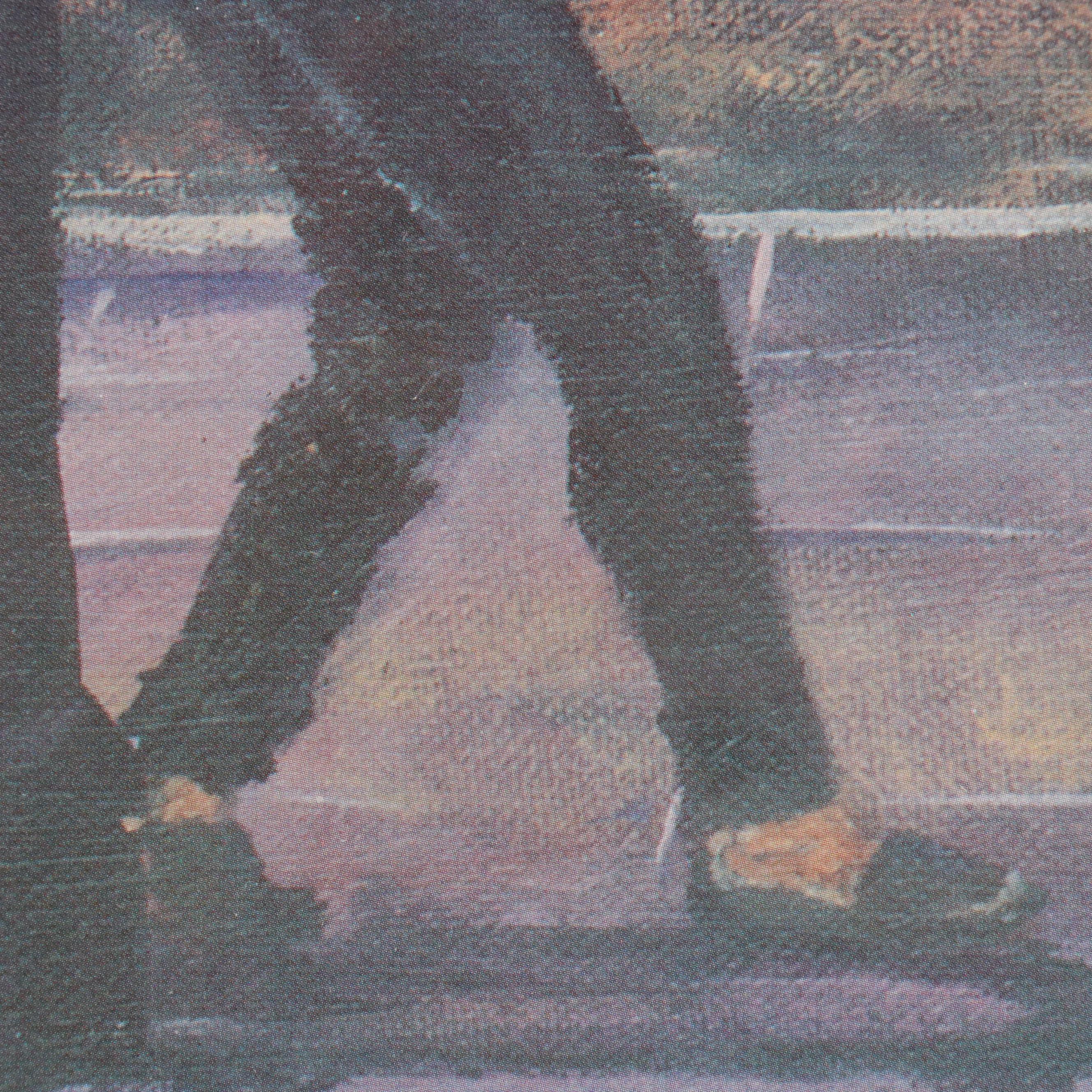 Ted Ellis Offset Lithograph "Bourbon Street"