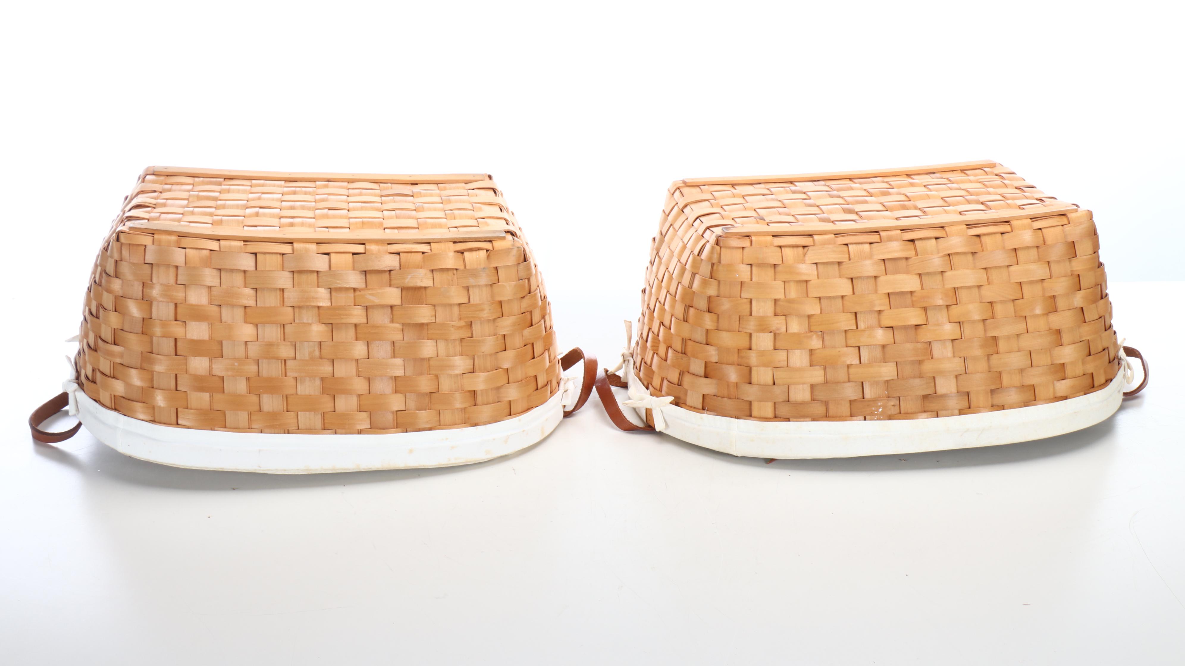 Hungarian with Other Woven Wicker and Wooden Baskets