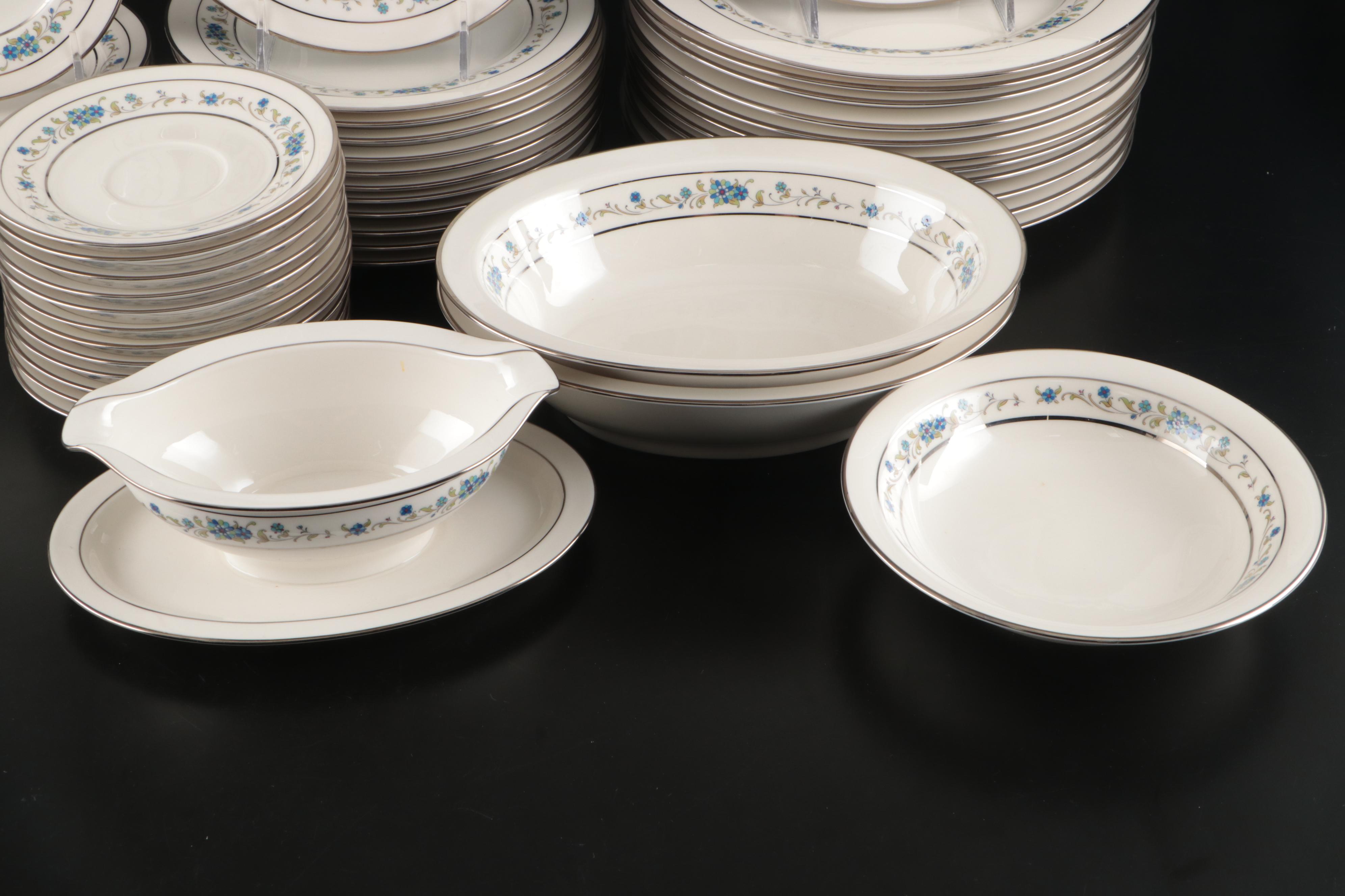 Noritake "Norma" Porcelain Dinnerware, 1970s
