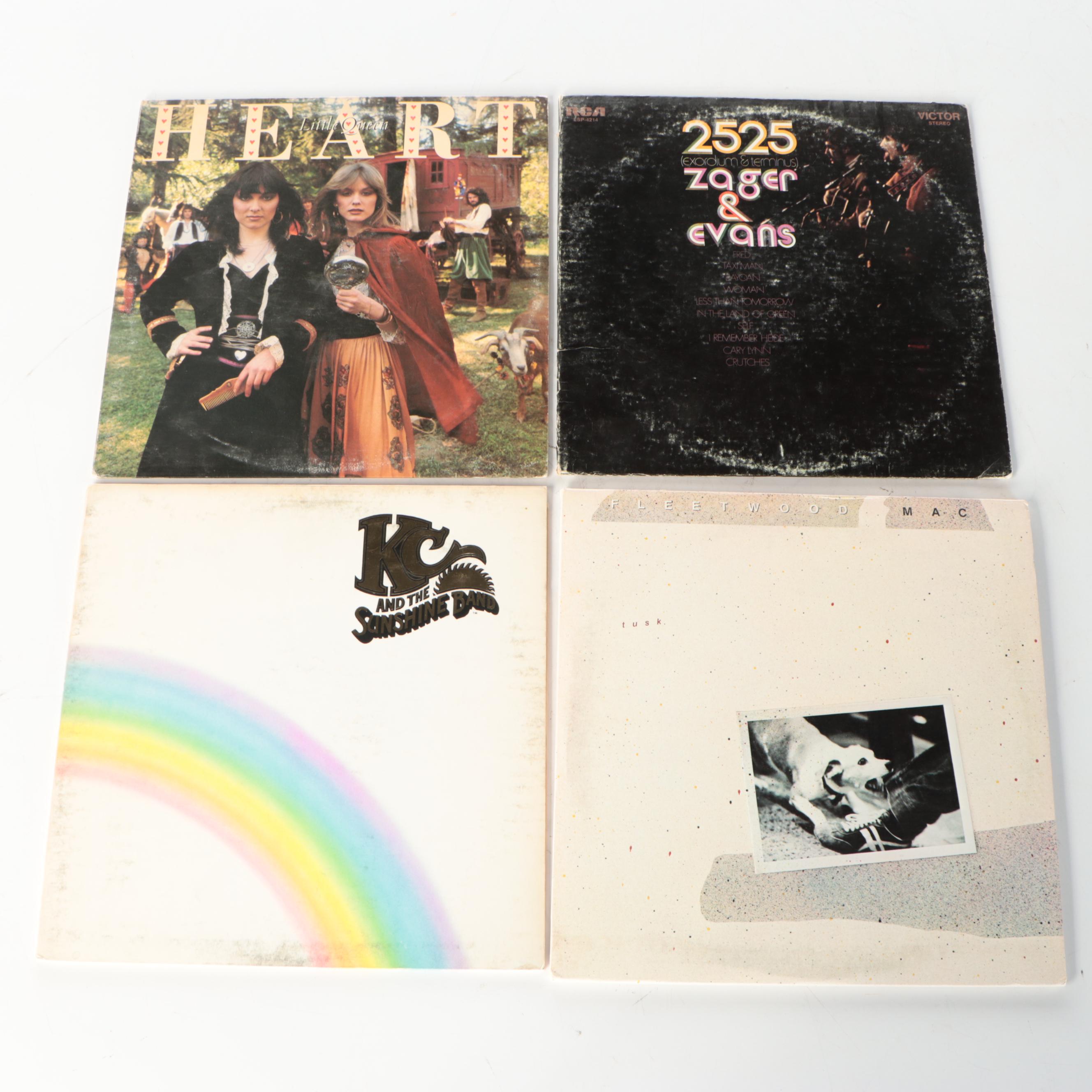 Heart, Fleetwood Mac, Elvis and Other Vinyl Records