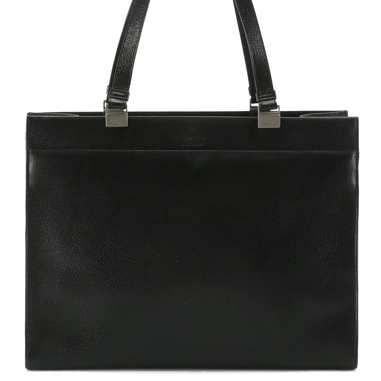 Gucci Large Tote in Black Cinghiale Leather