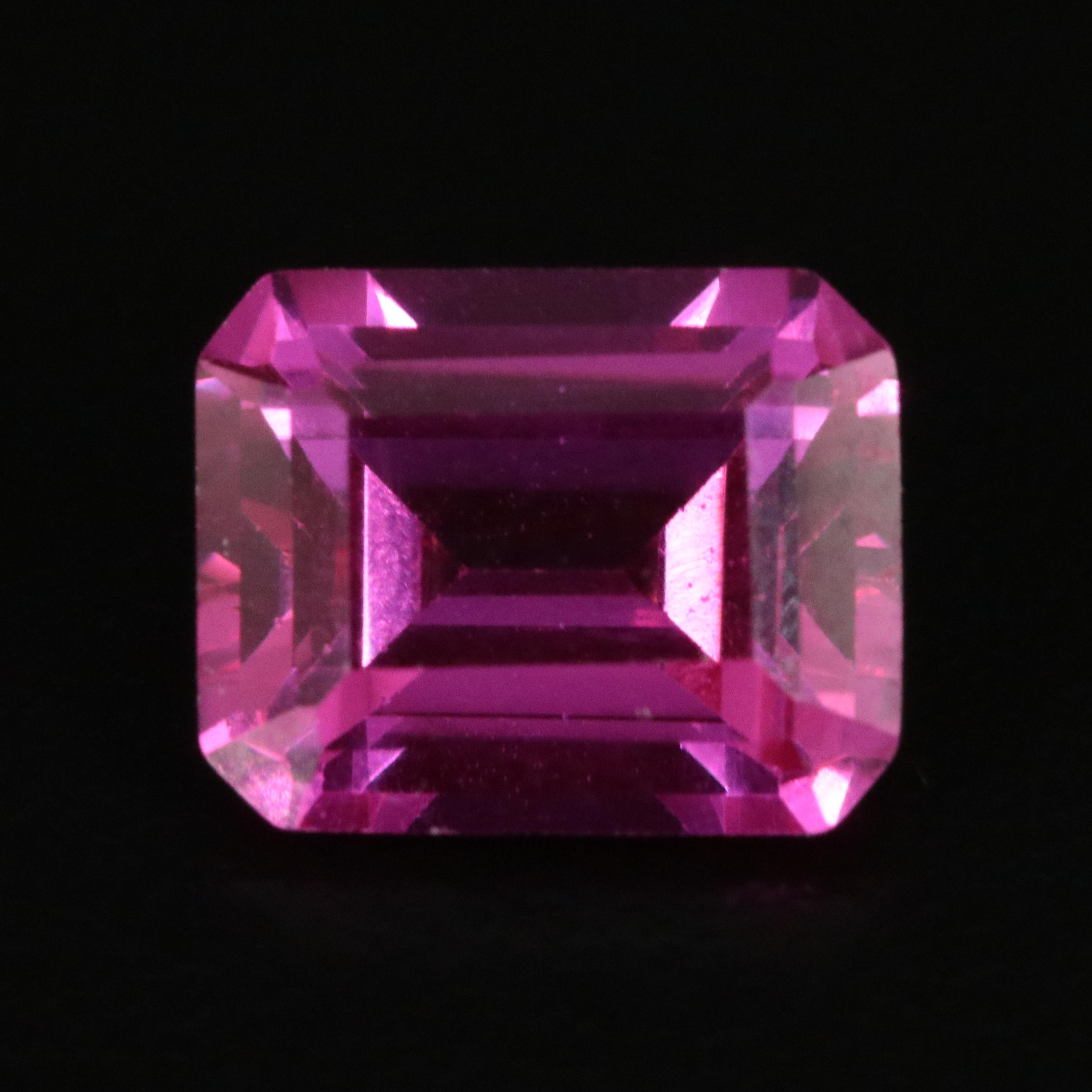 Loose 4.33 CT Lab Grown Ruby