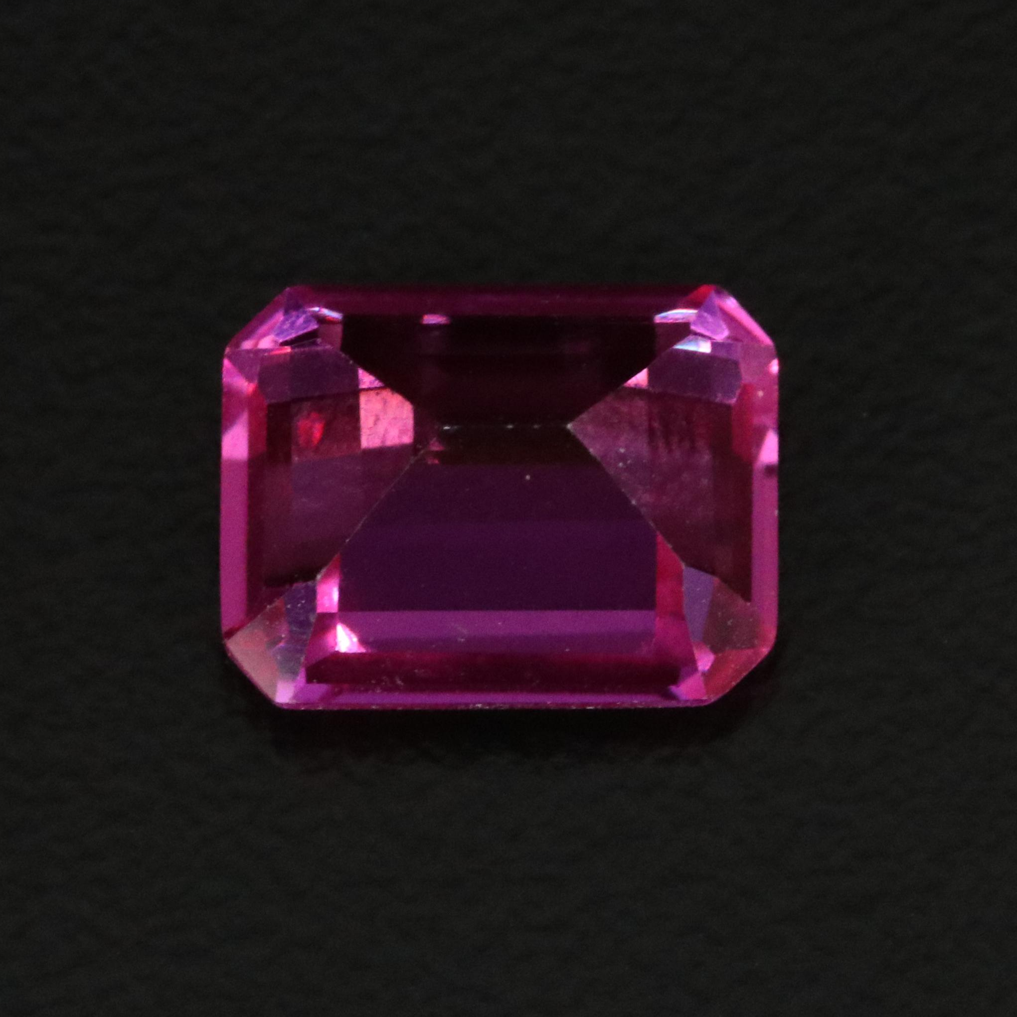 Loose 4.33 CT Lab Grown Ruby