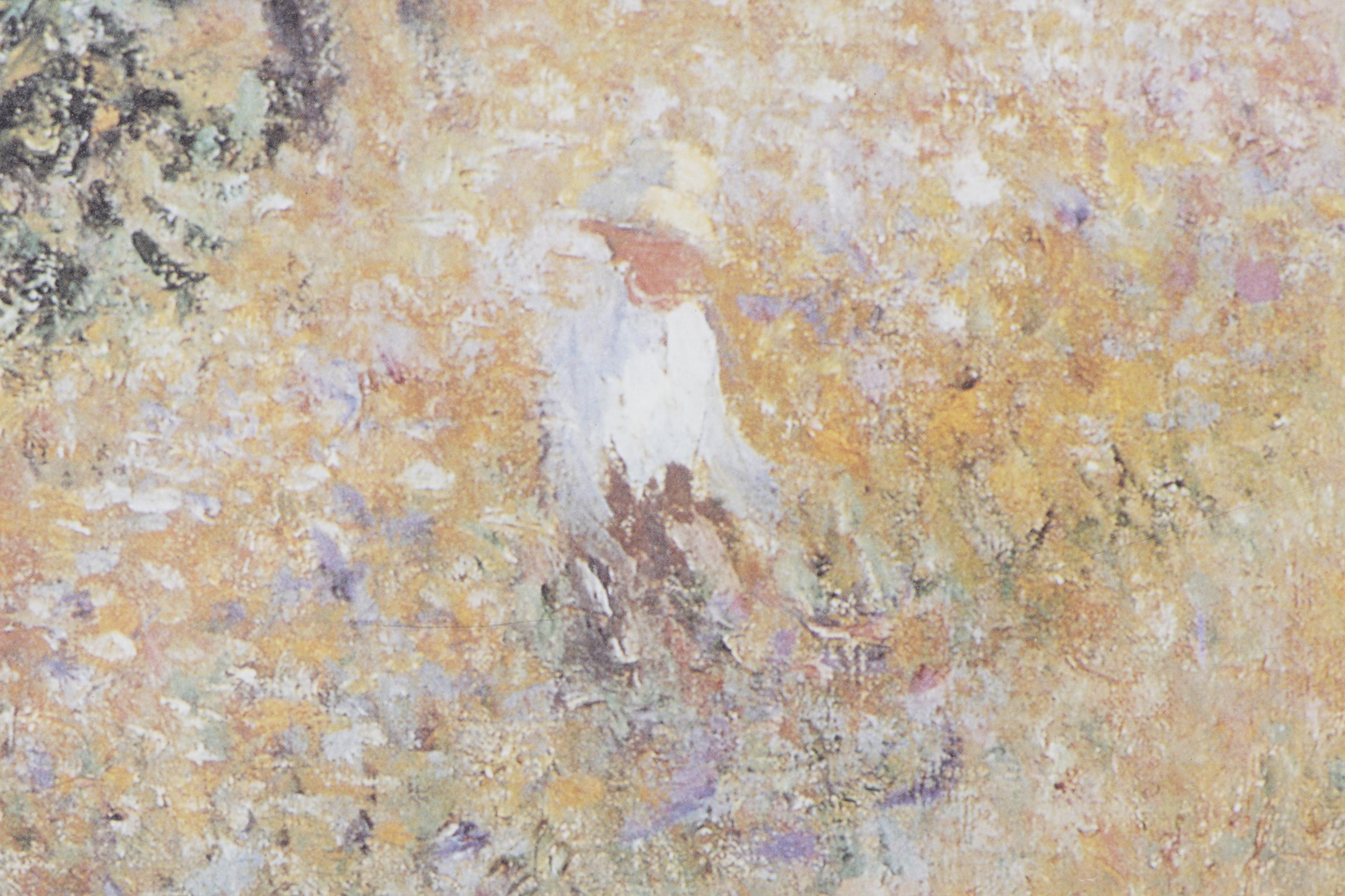 Offseth Lithograph Poster after Claude Monet "Meadow with Poplars"