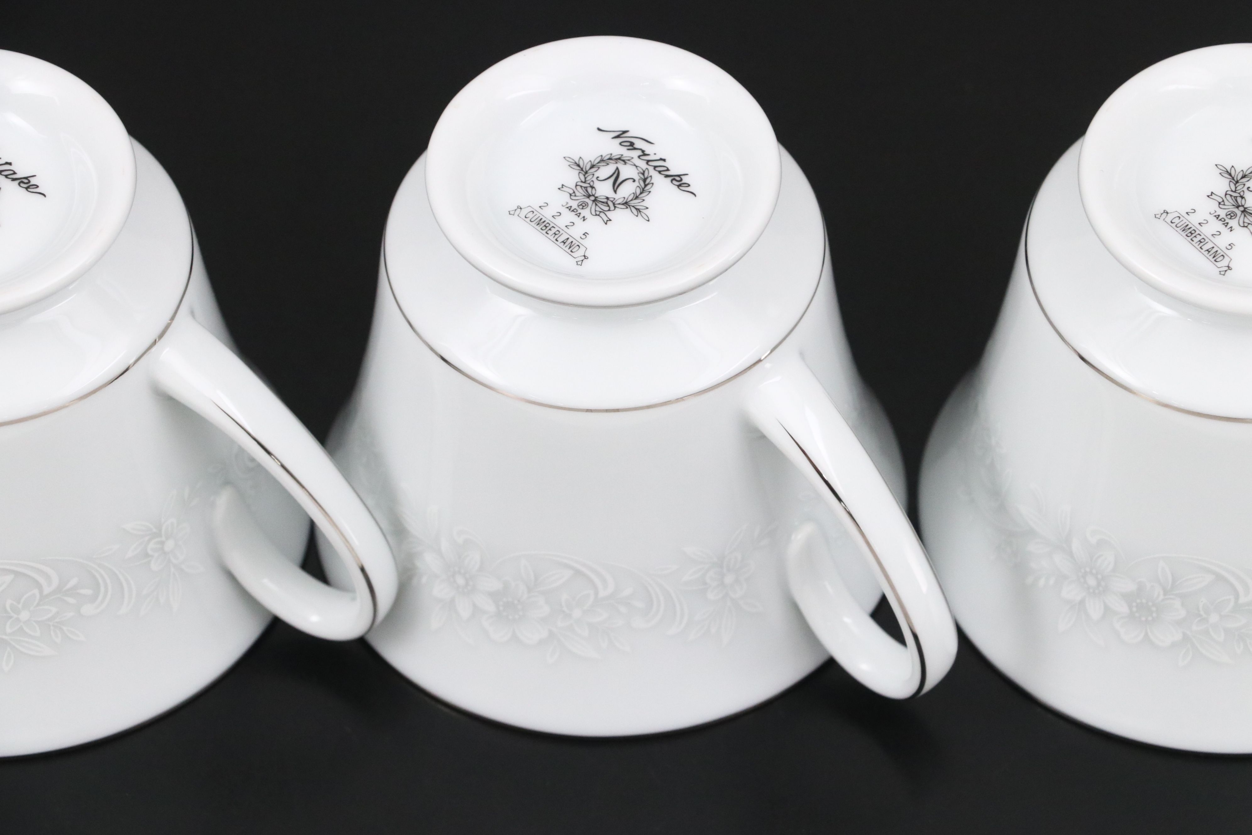 Noritake "Cumberland" Porcelain Tableware, Late 20th/Early 21st C.