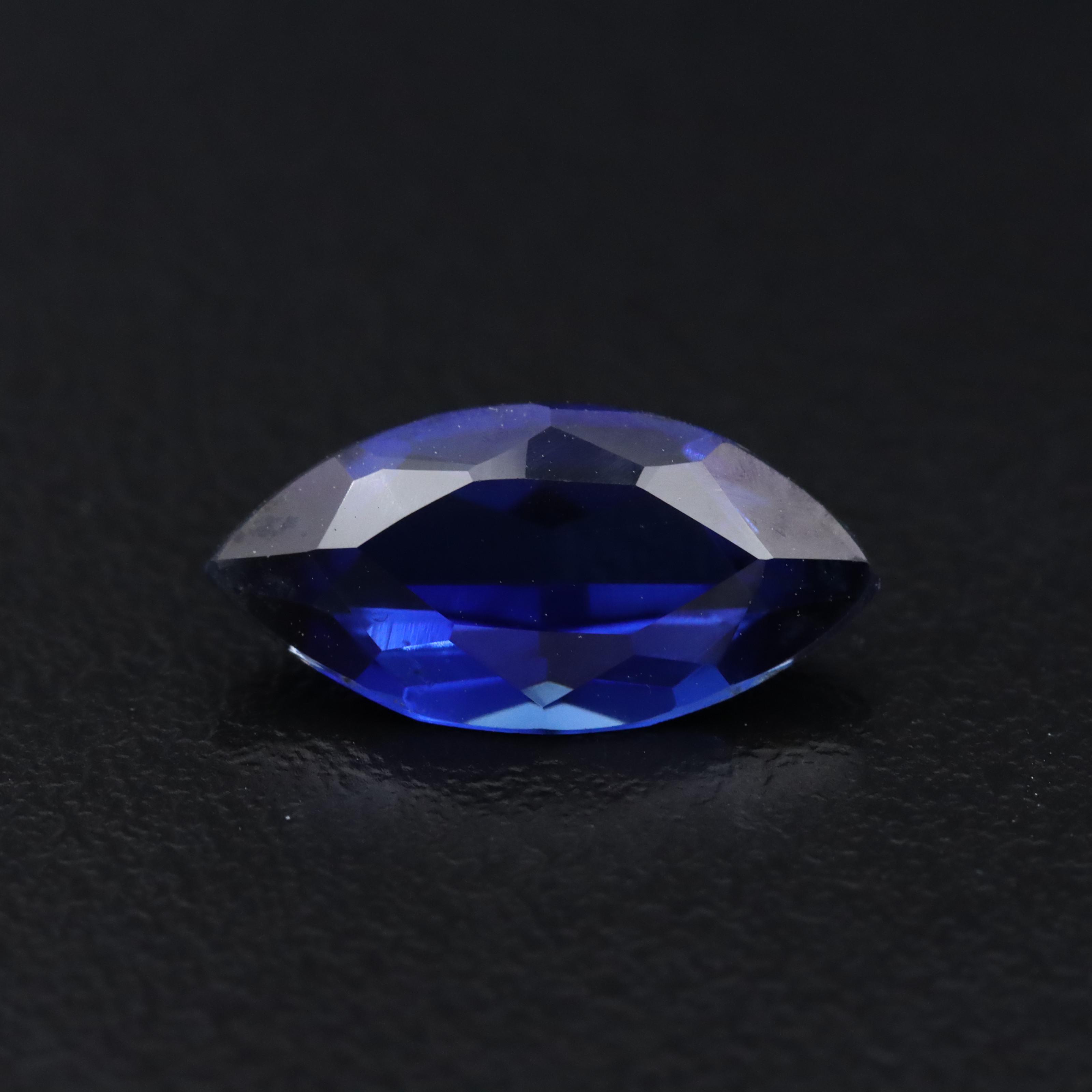 Loose 3.17 CT Lab Grown Sapphire
