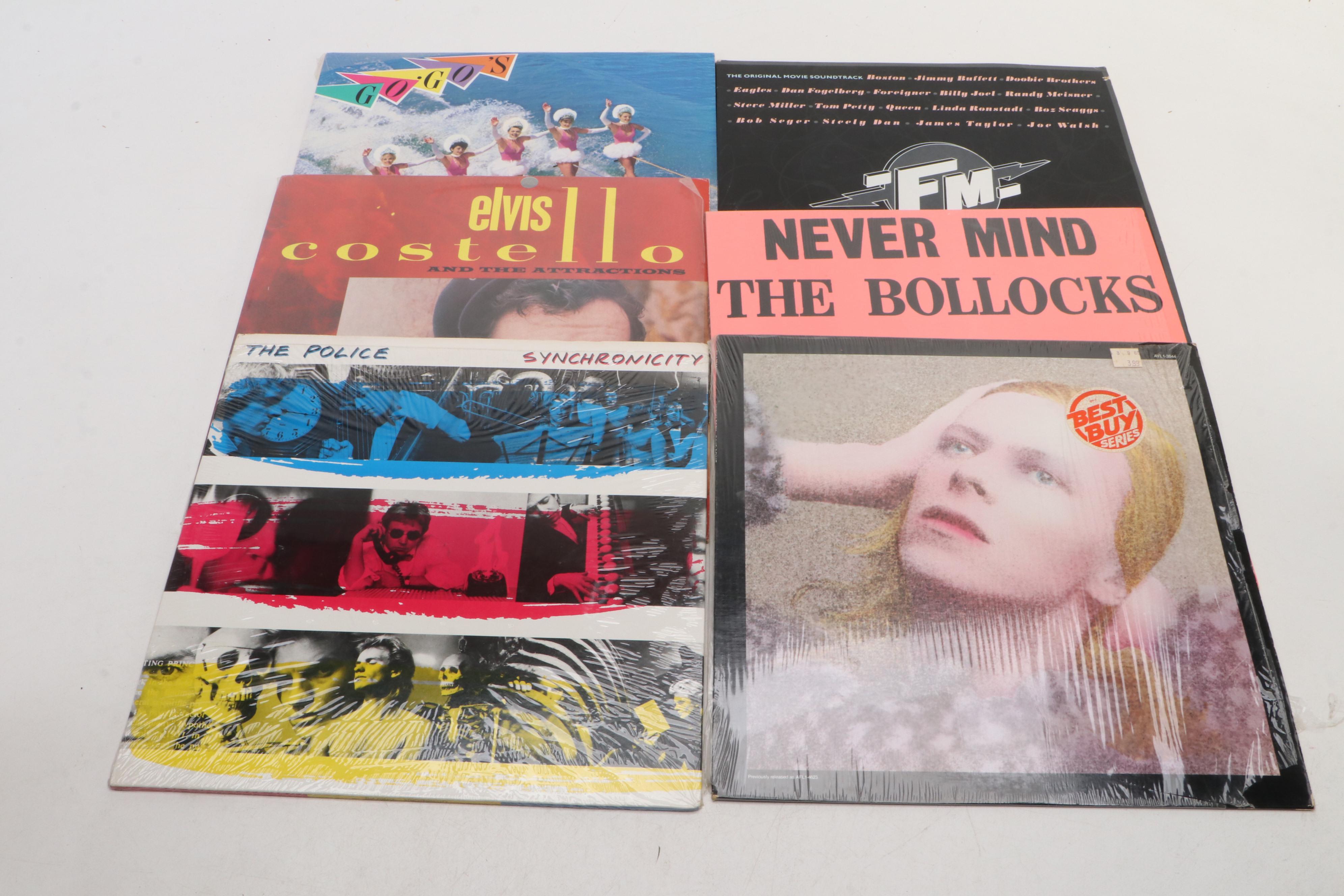 Pink Floyd, U2, David Bowie, Van Halen and More 12" Records