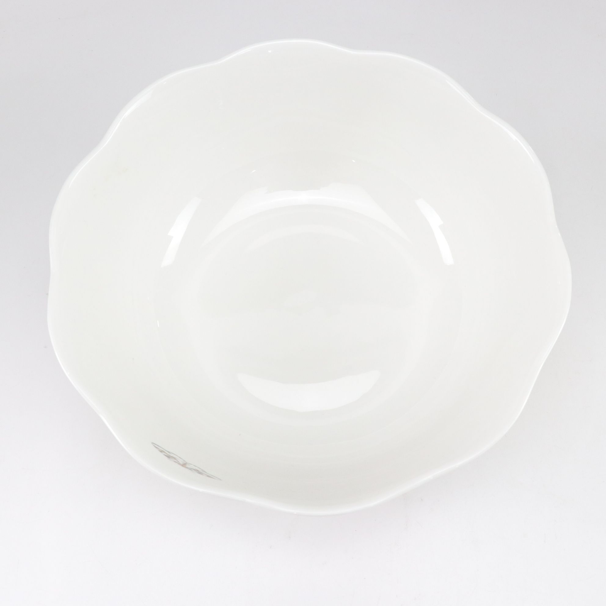 Lenox "Butterfly Meadow" Serving Dishes with "Country Garden" Wine Glasses