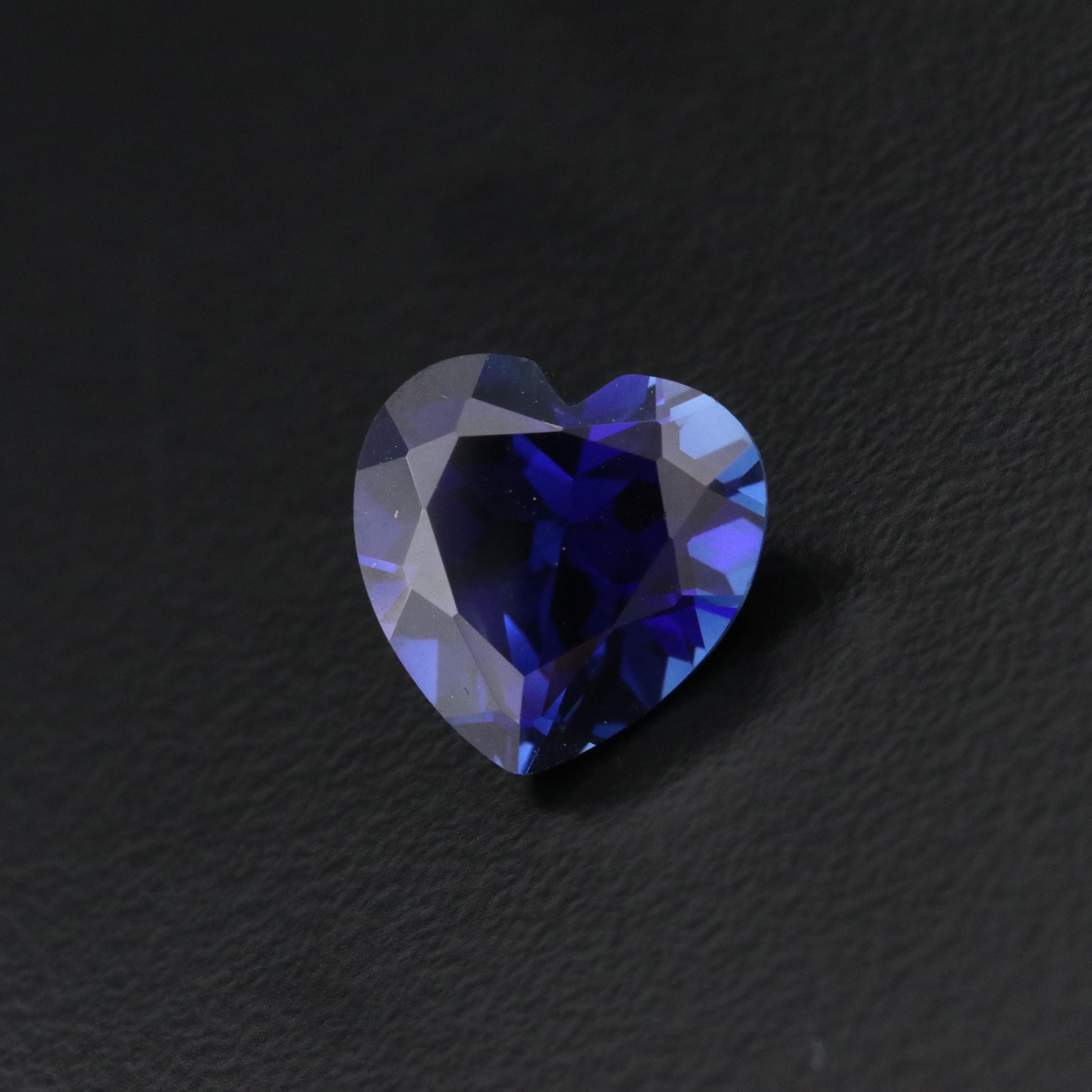 Loose 4.83 CT Lab Grown Sapphire