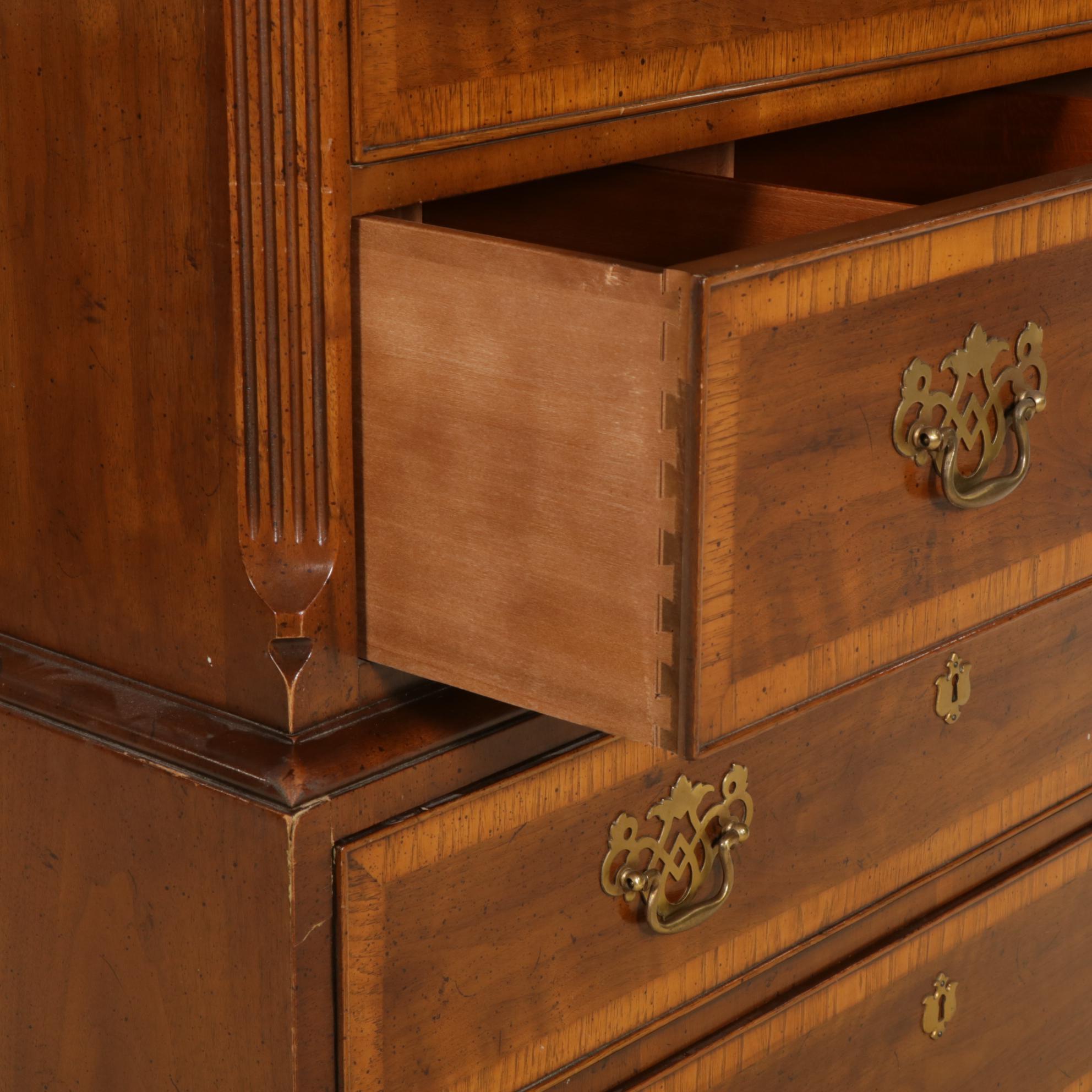 Henredon "18th Century Portfolio" Mahogany Chest of Drawers
