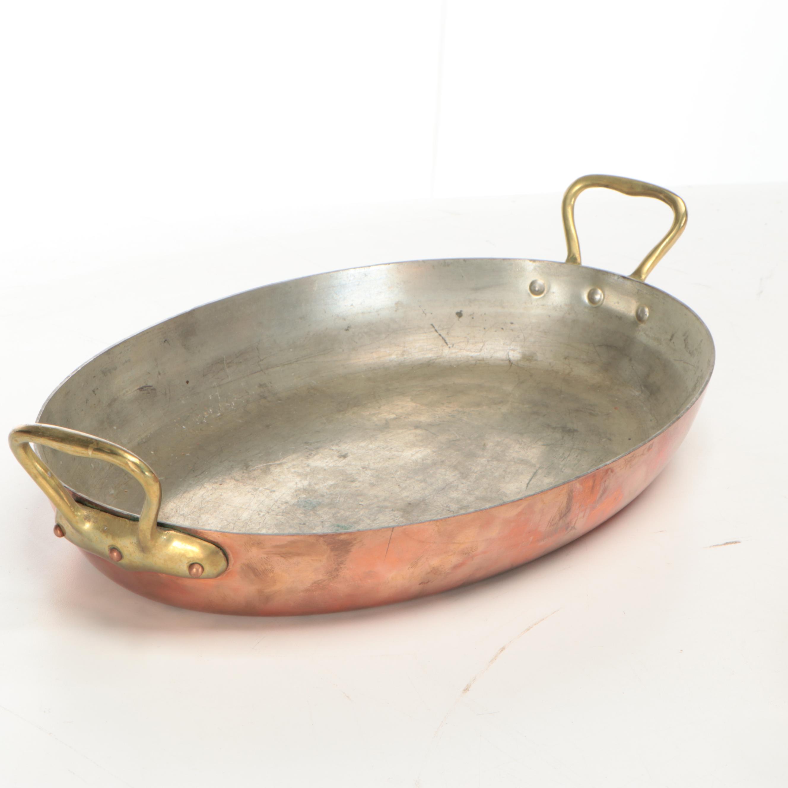 Barzar Francais with Other Copper Pots and Pans, 20th Century