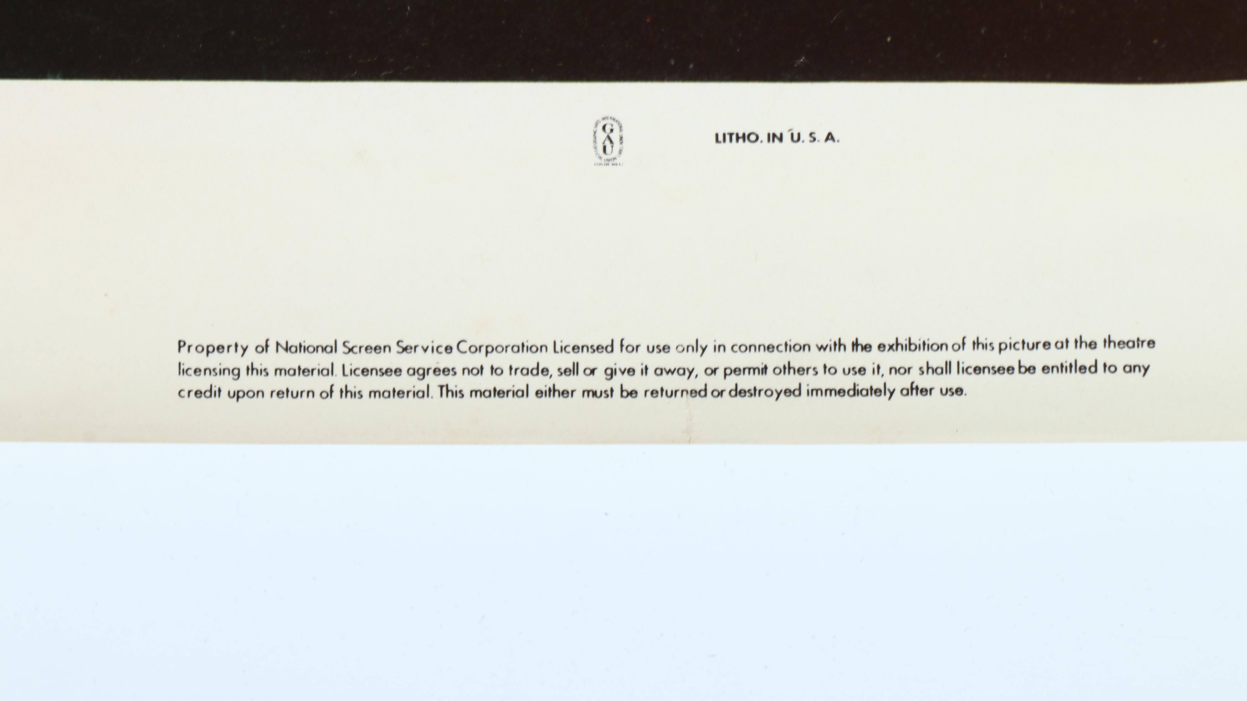 Paramount Pictures "Star Trek" Movie Poster, 1979