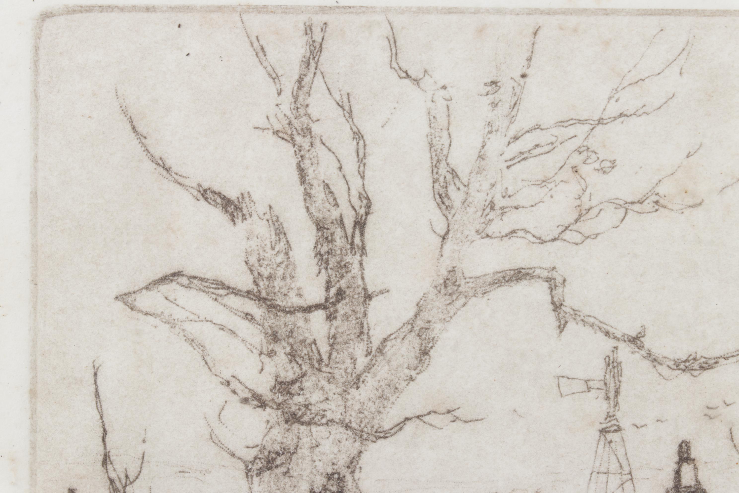 Ed Gifford "Goin to Church" Hand Pulled Etching, 1981