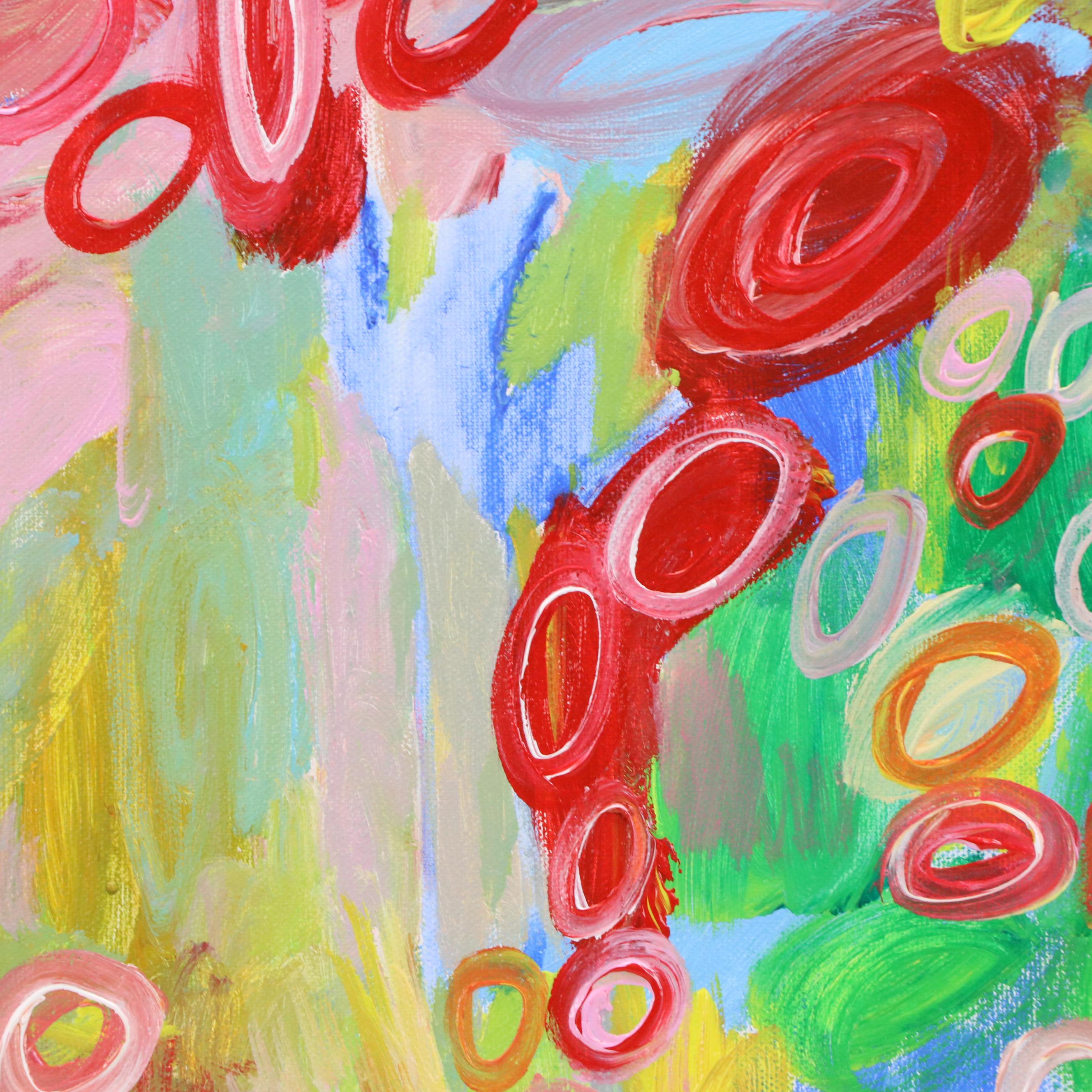 Saul Gefen Abstract Acrylic Painting, 2025