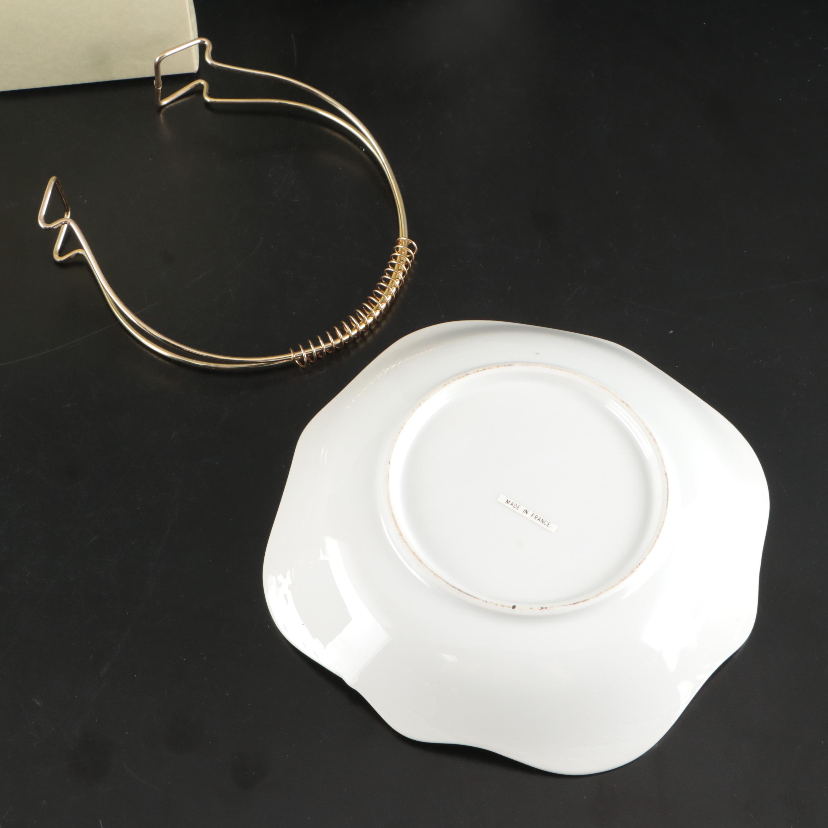 Japanese Porcelain Plates and Bowls with Other Ceramic and Stainless Tableware