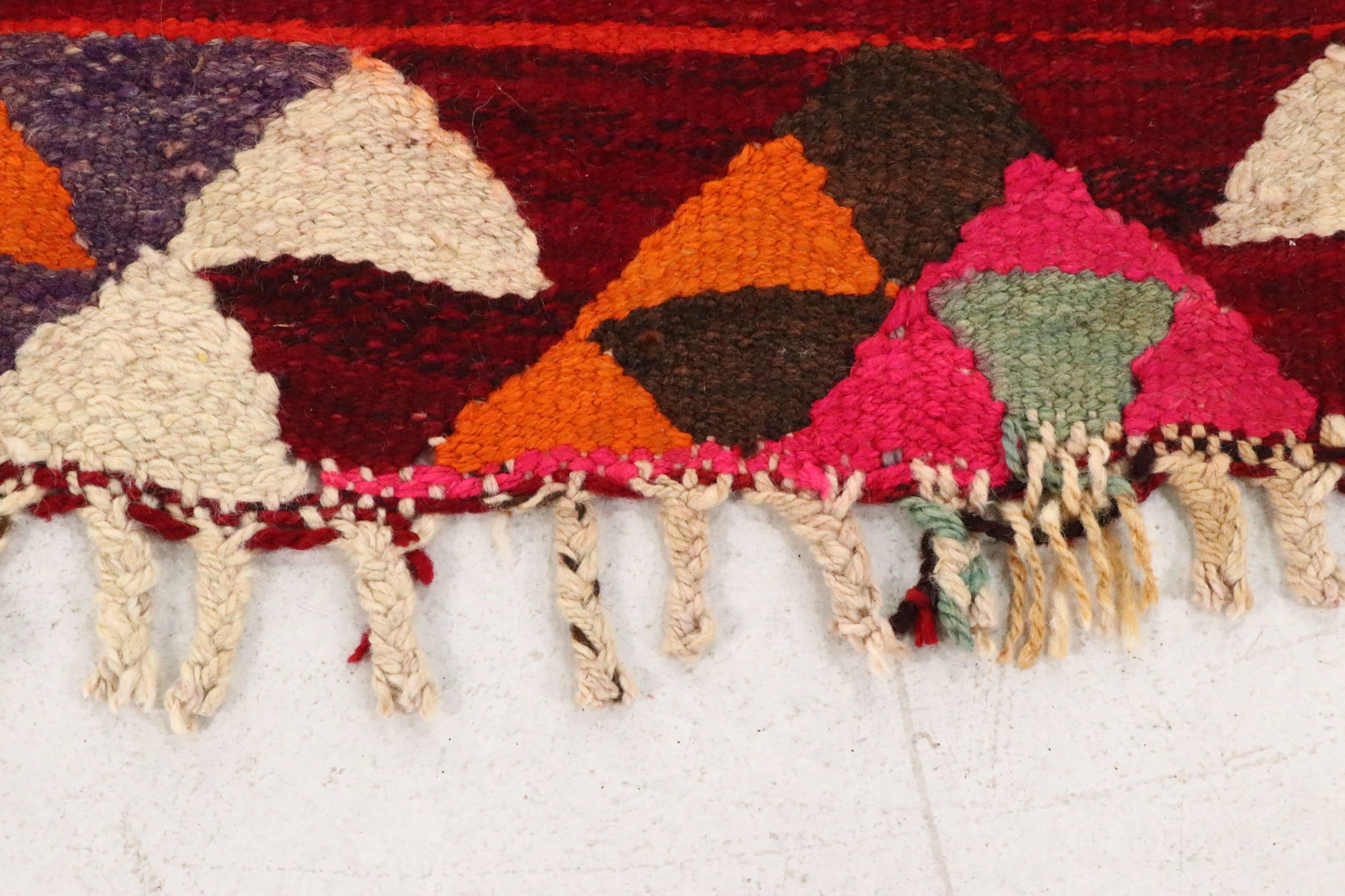 3' x 9'7 Hand-Knotted Moroccan Berber Carpet Runner