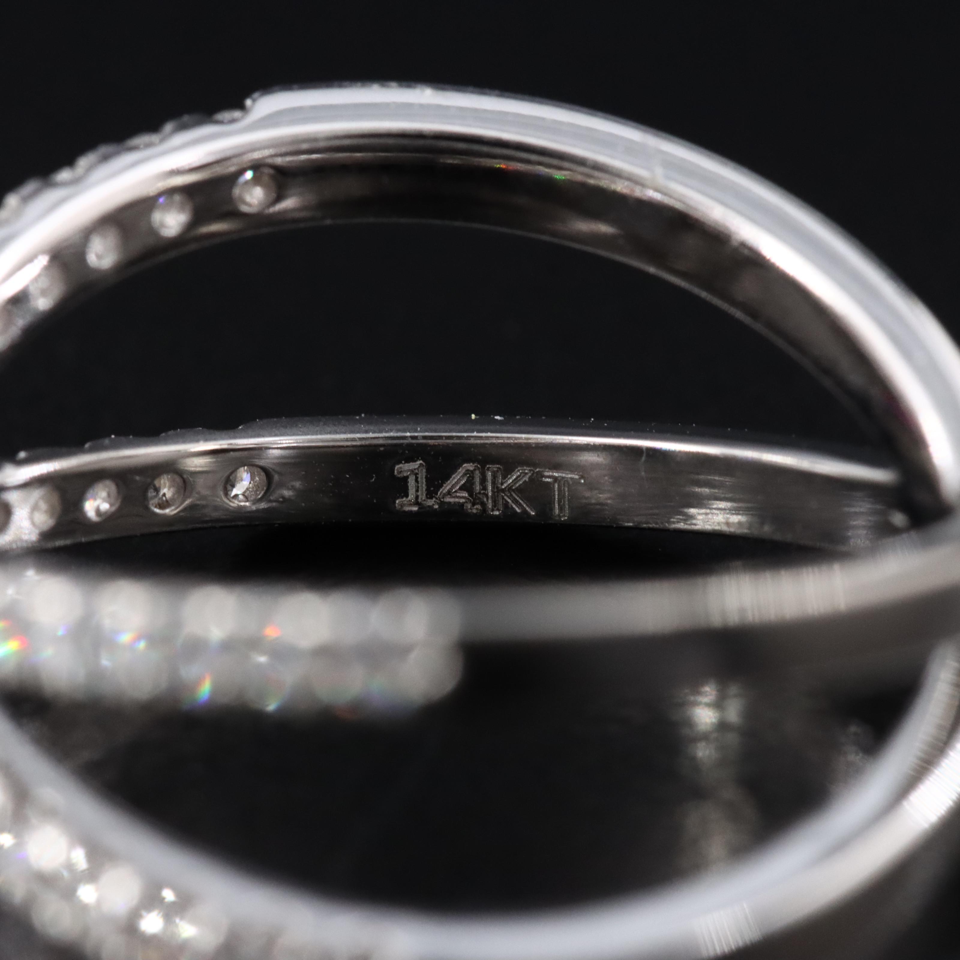 14K 4.66 CTW Lab Grown Diamond Ring with IGI Report