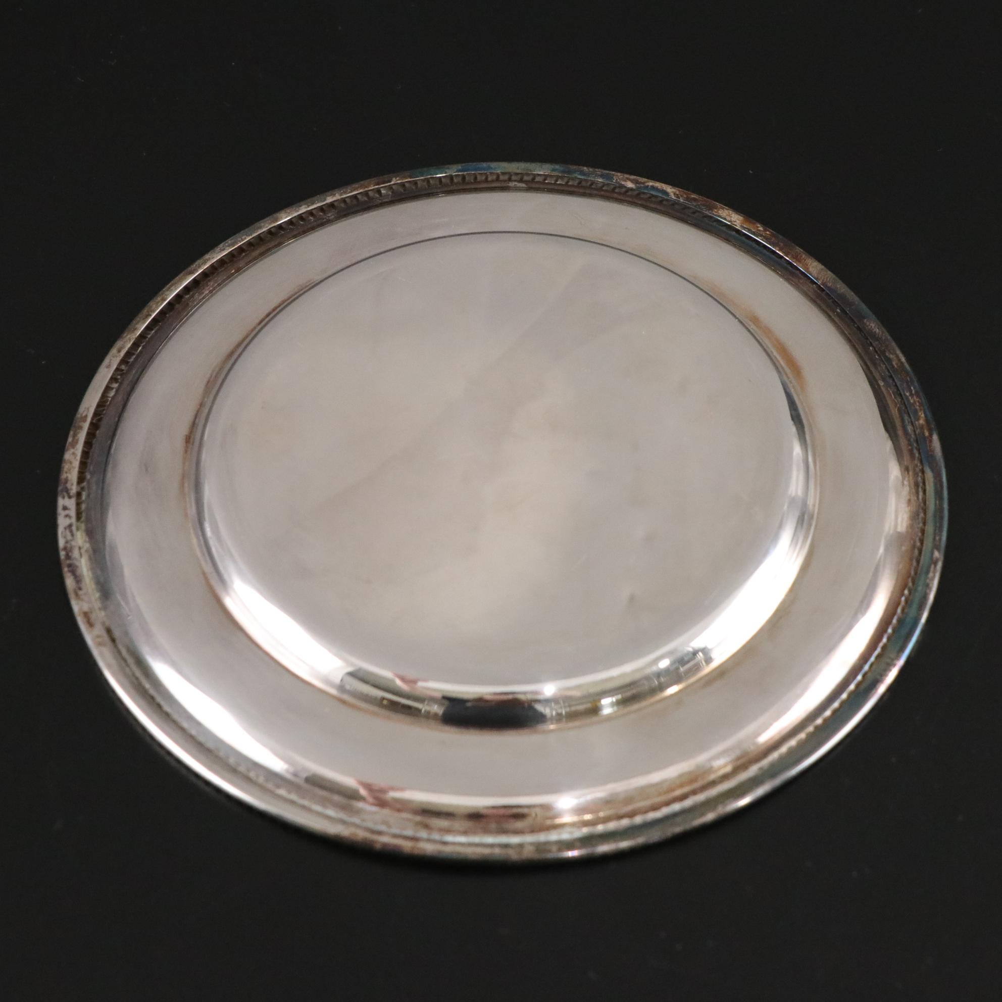 Silver Plate Seashell Butter Dish, Sugar Tongs & Other Tableware