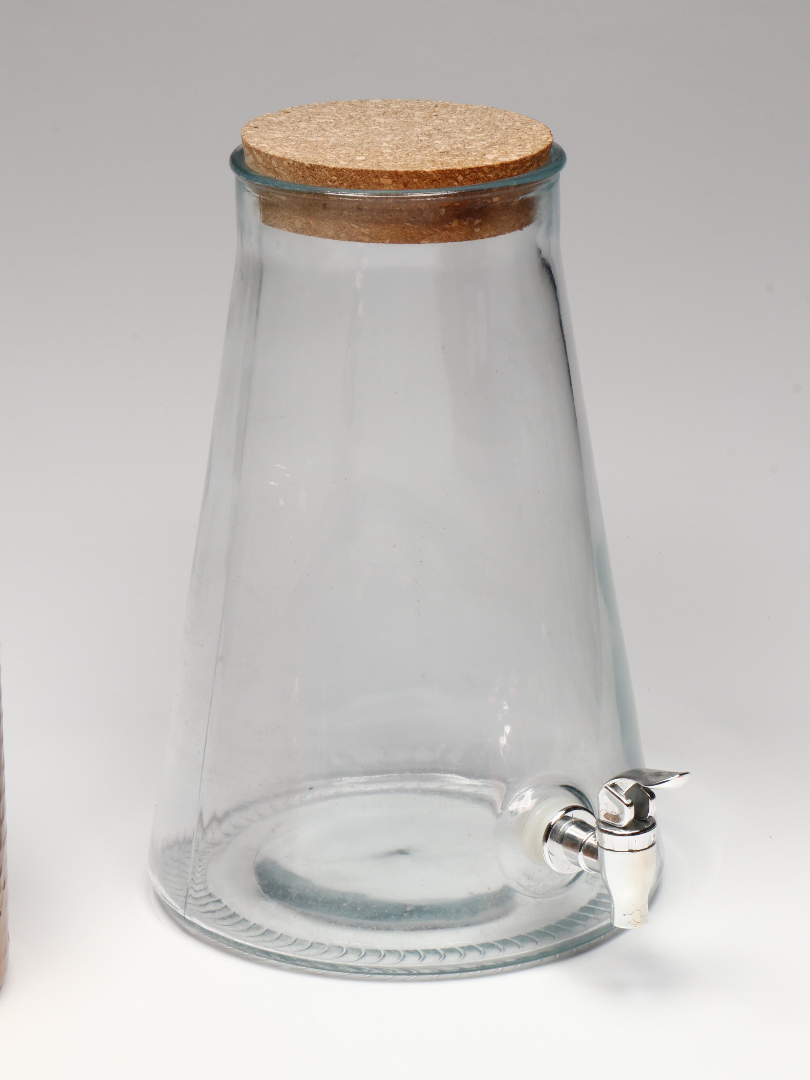 Crofton Hammed Copper Ice Bucket with Other Barware