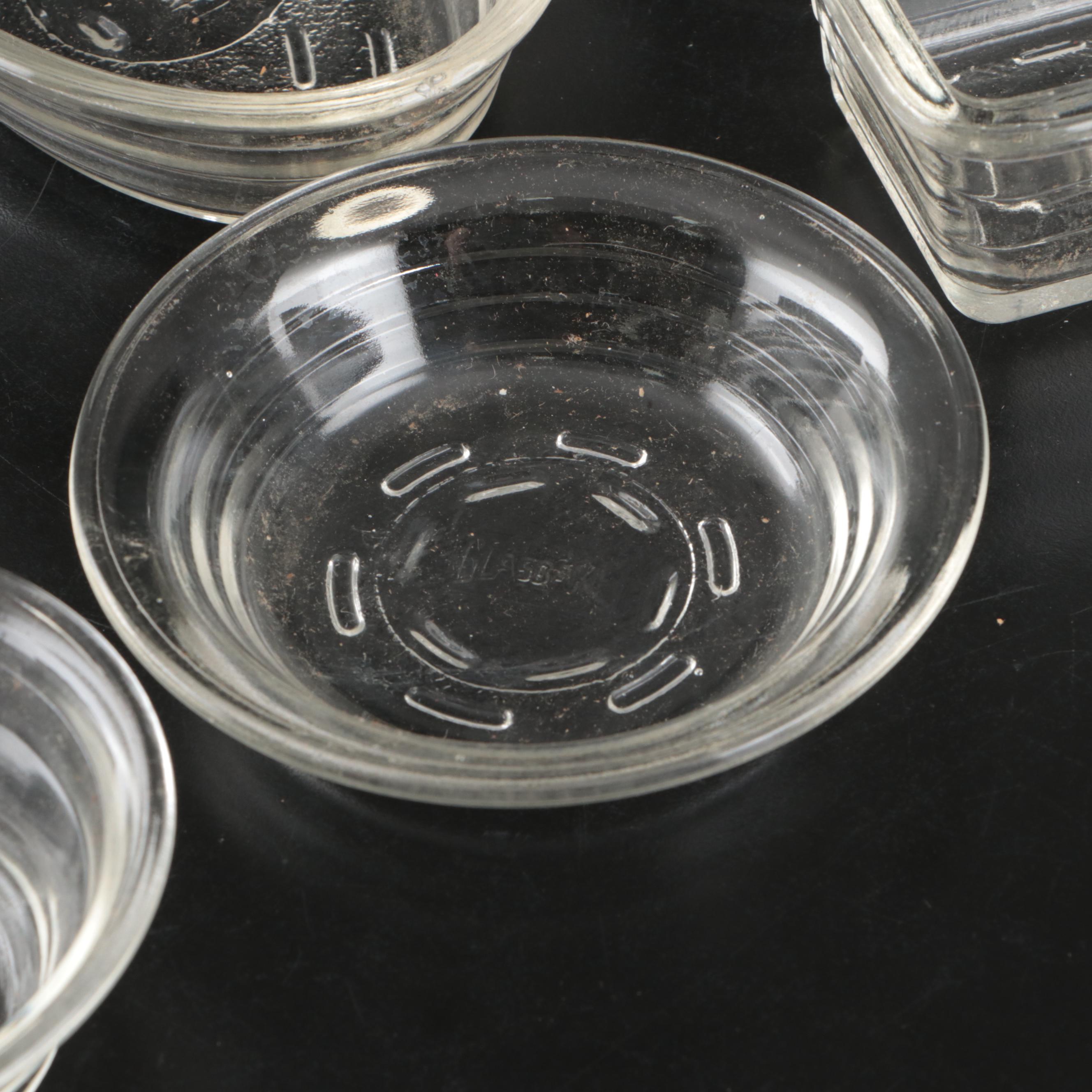 McKee Glasbake Betty Jane Children's Baking Set, Mid-20th Century