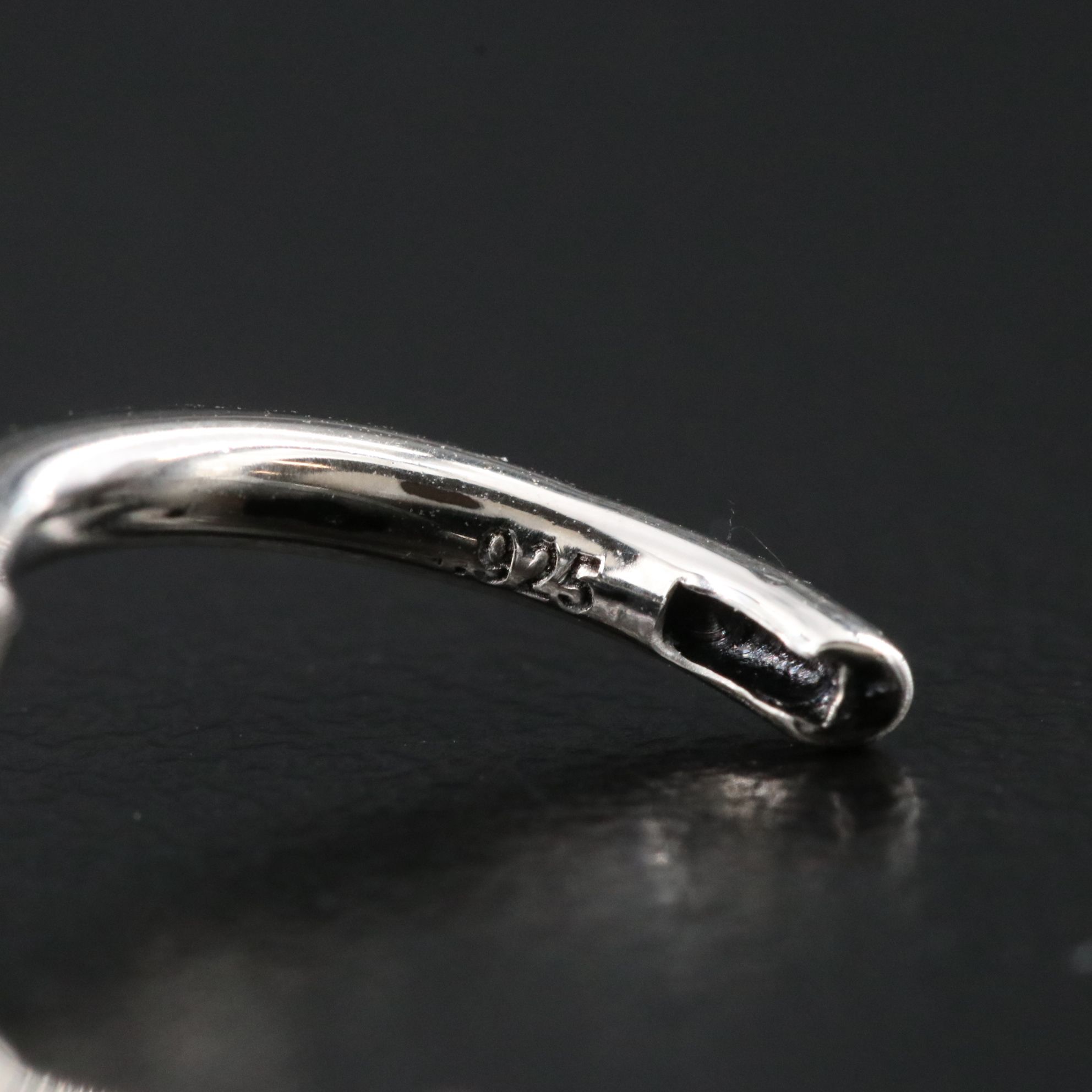 Sheryl Lowe Sterling Black Rose Diamond Hoops