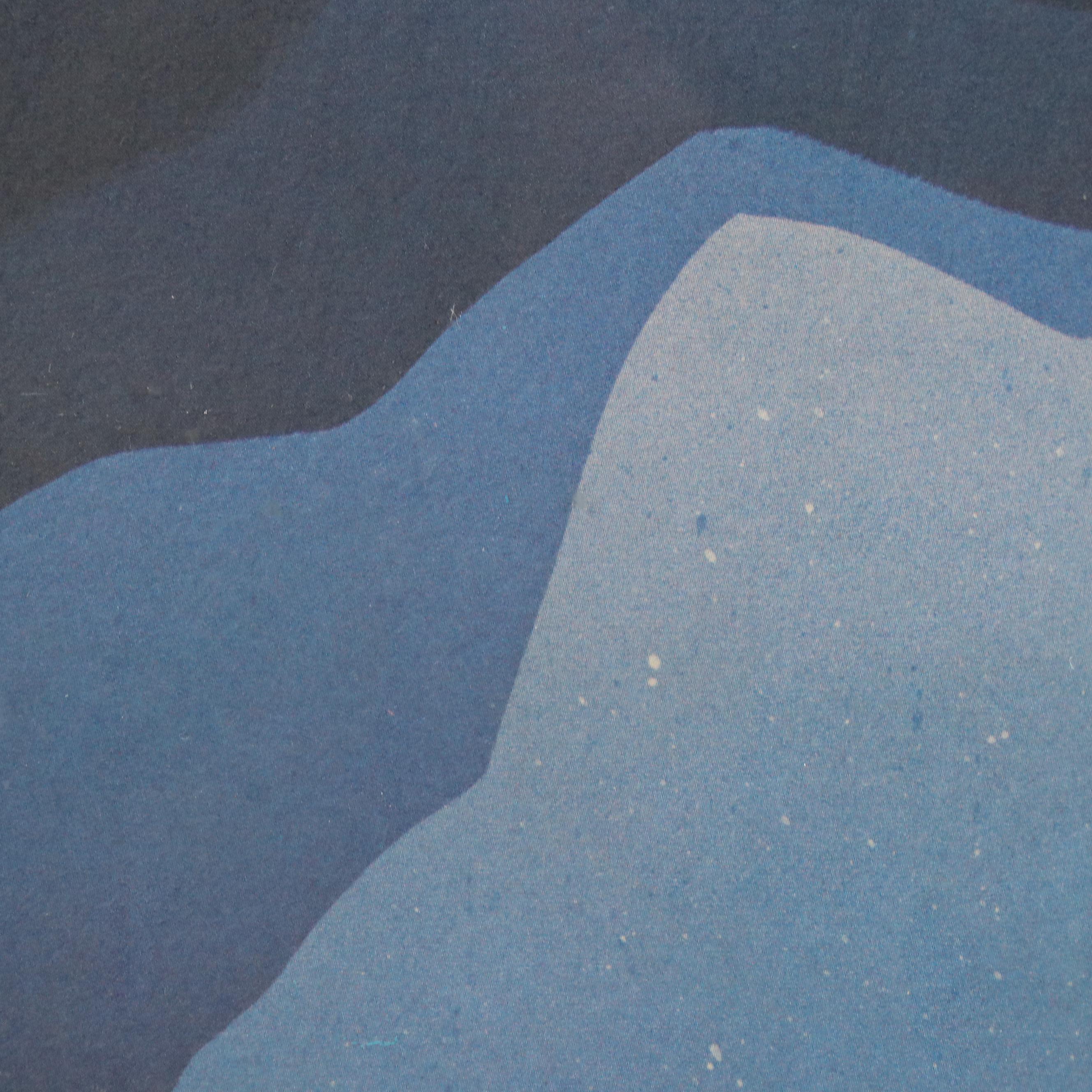 Offset Lithograph Roderick Felts Exhibition Poster