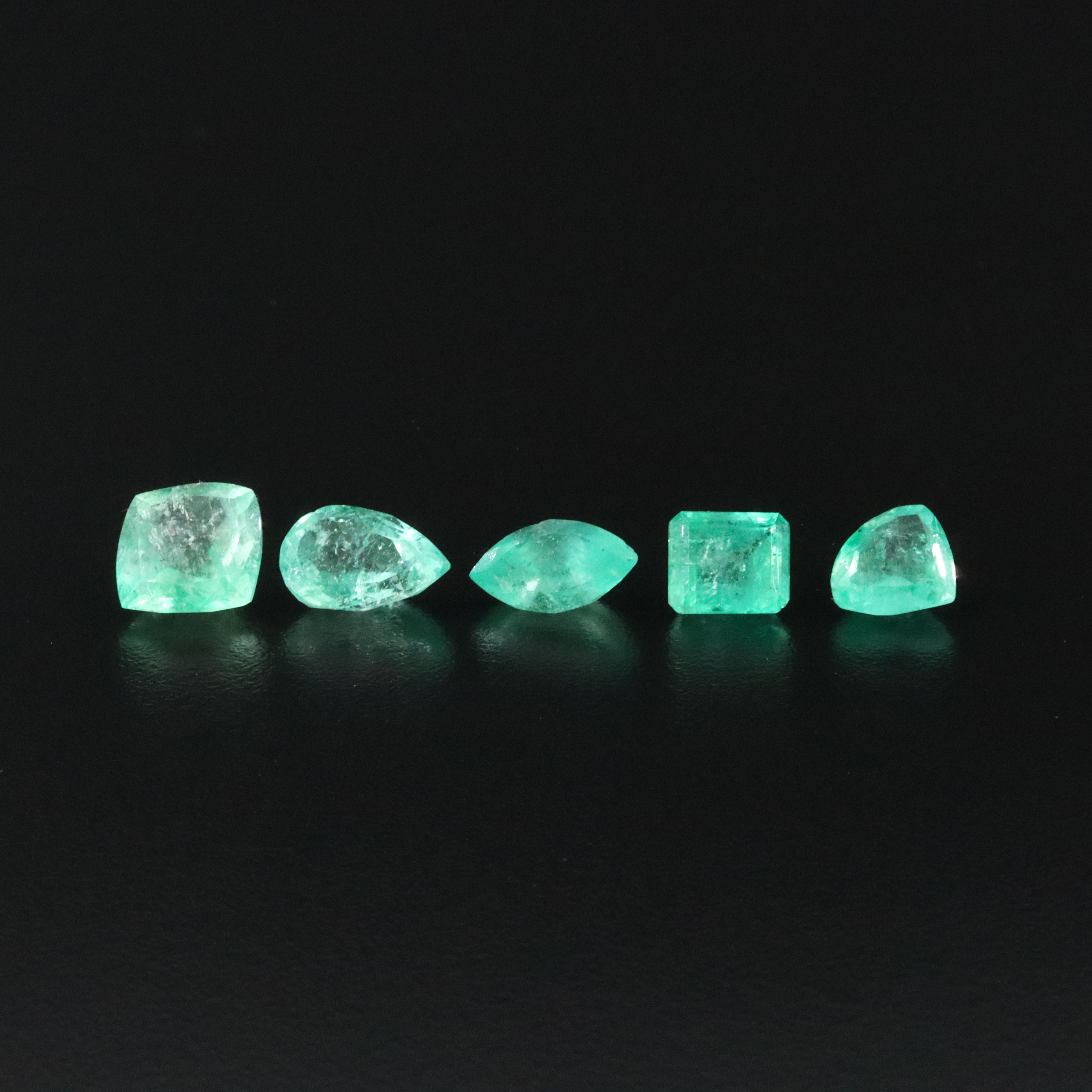 Loose 14.20 CTW Emeralds