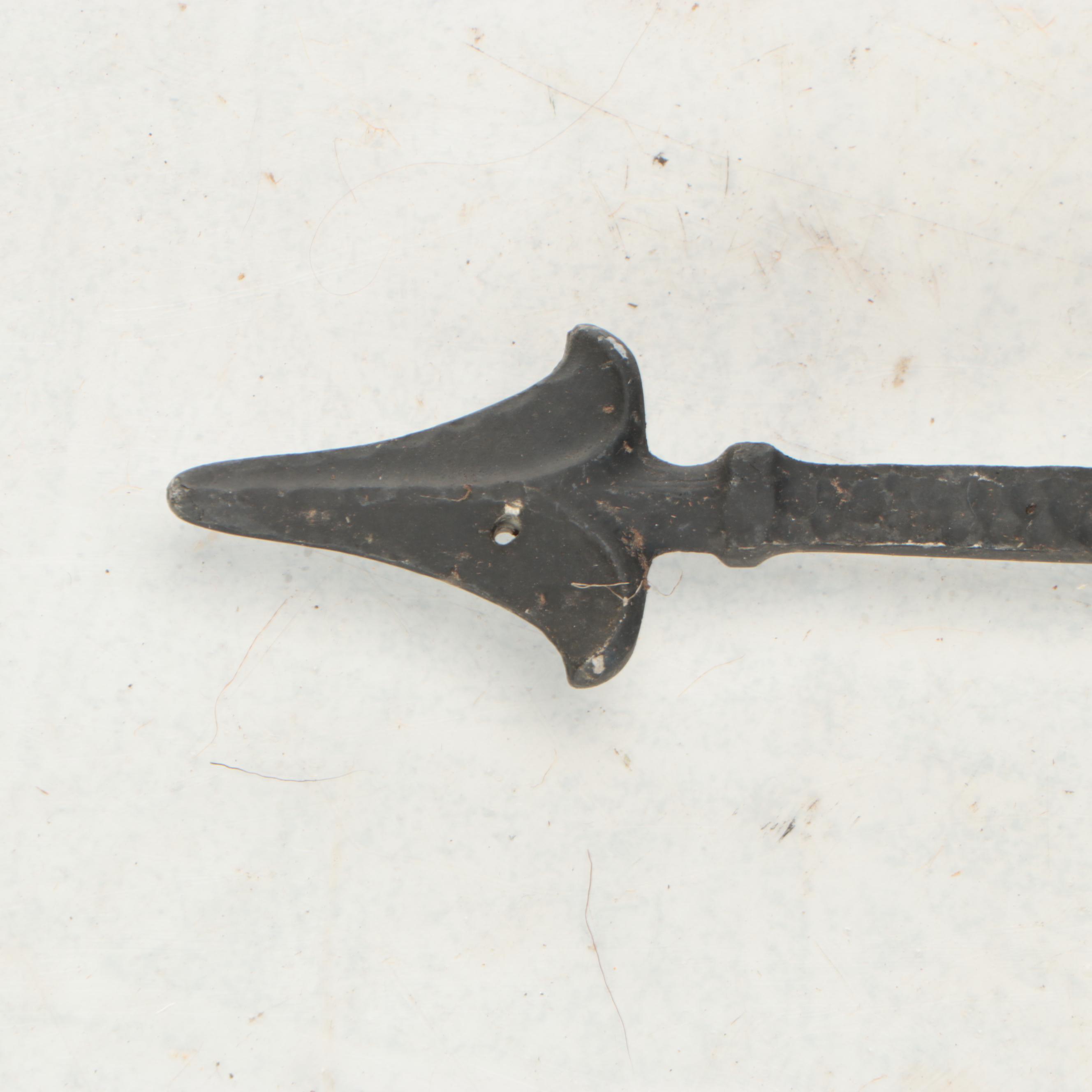 Metal Weather Vane with Horse Finial